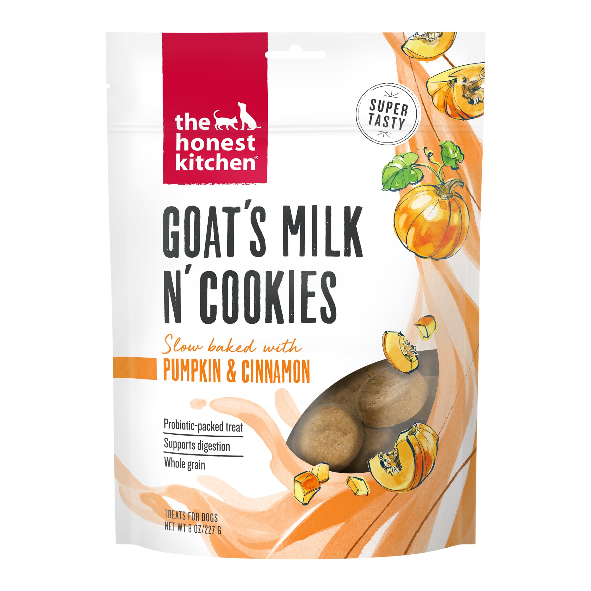 Honest Kitchen Goats Milk N Cookies Pumpkin 8oz