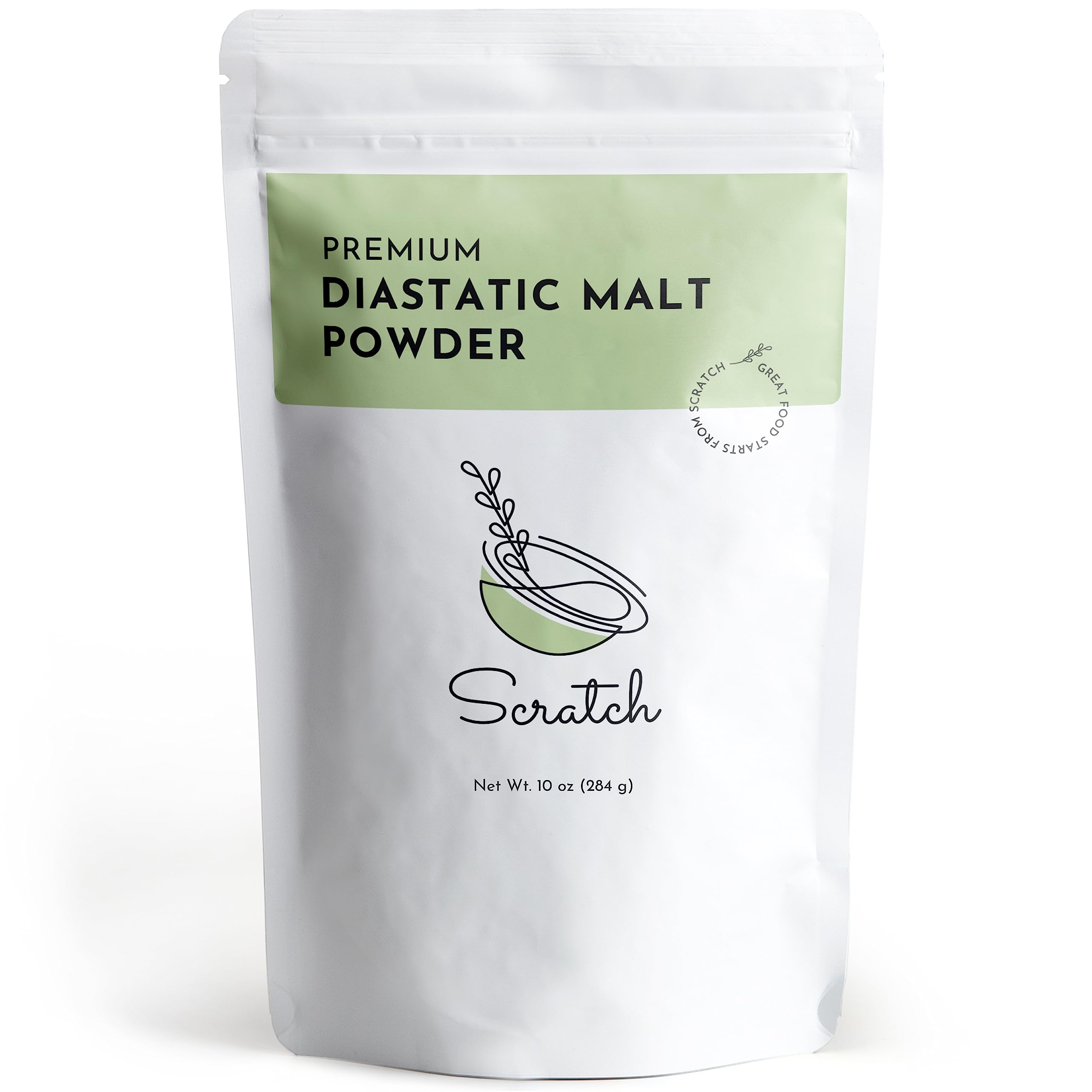 Scratch Diastatic Malt Powder Baking 10oz