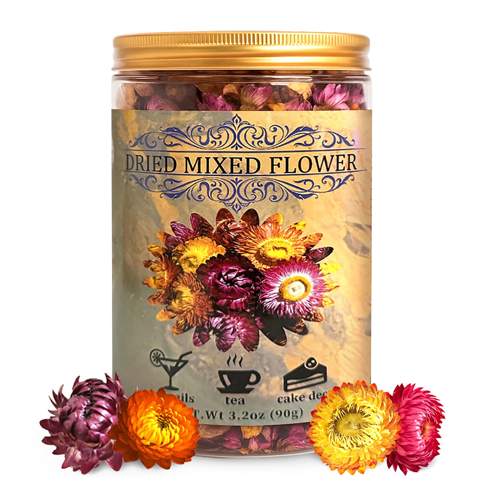 Edible Dried Flowers for Decoration