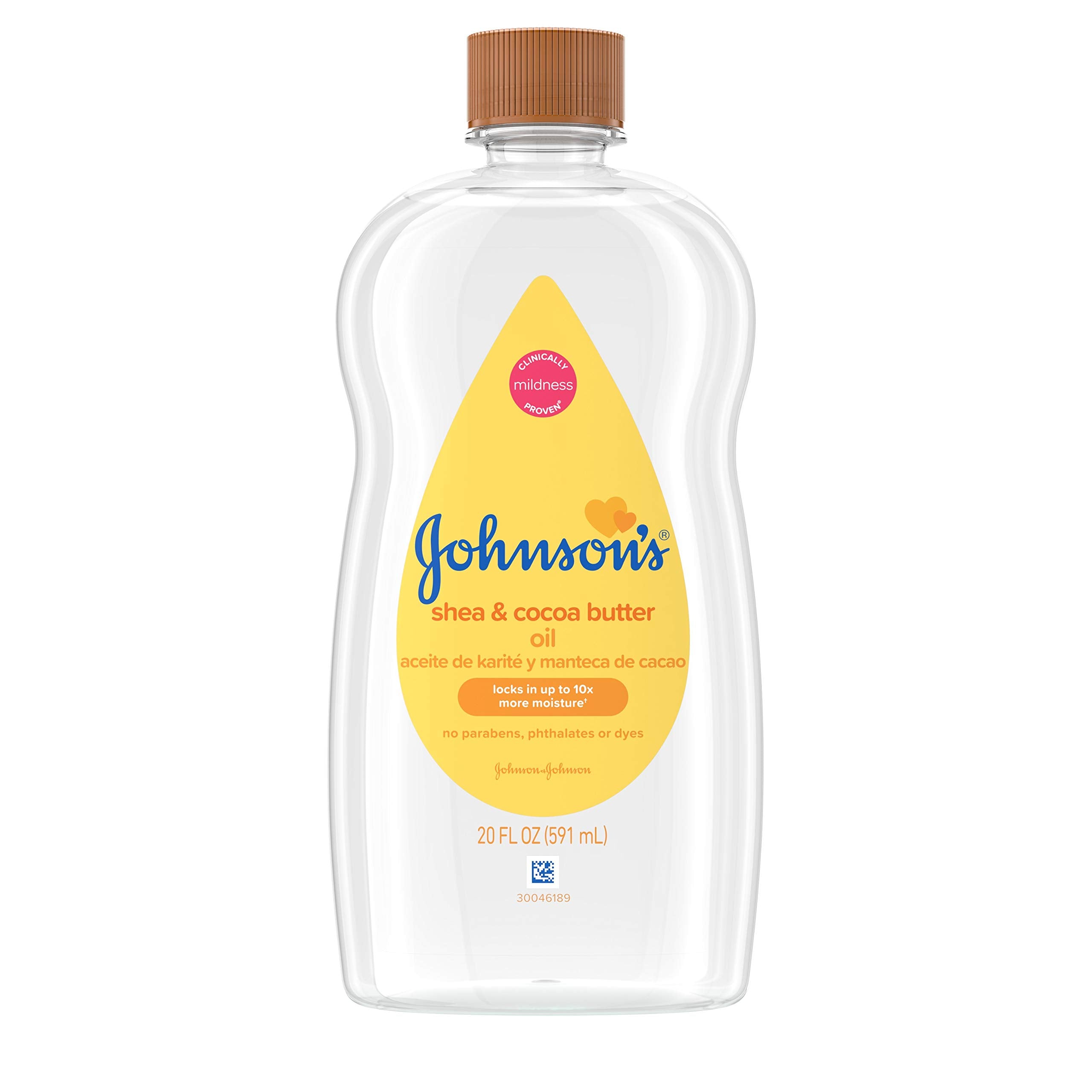 Johnson's Shea & Cocoa Butter Baby Oil 20oz