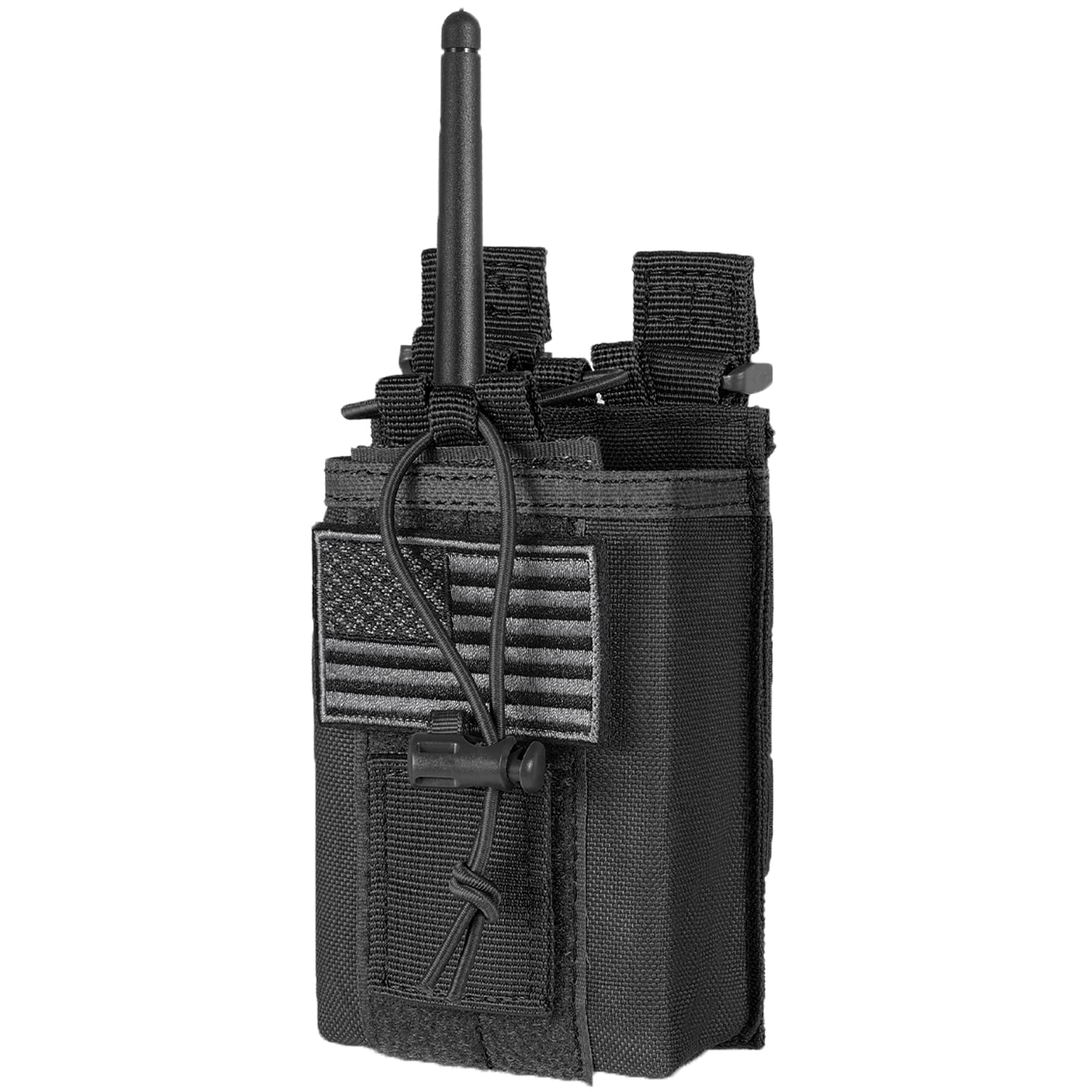FRTKK Tactical Radio Holder Molle Black