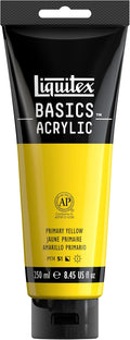 Liquitex Basic Acrylic Paint Primary Yellow 0.74oz