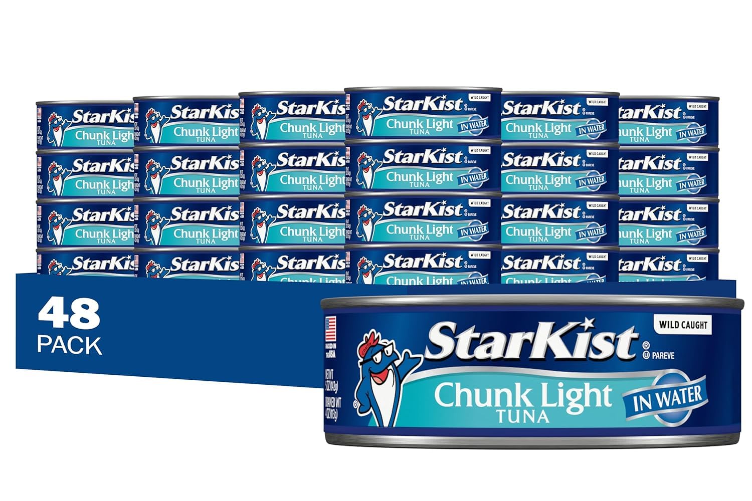 StarKist Chunk Light Tuna in Water 5oz 48 Pack
