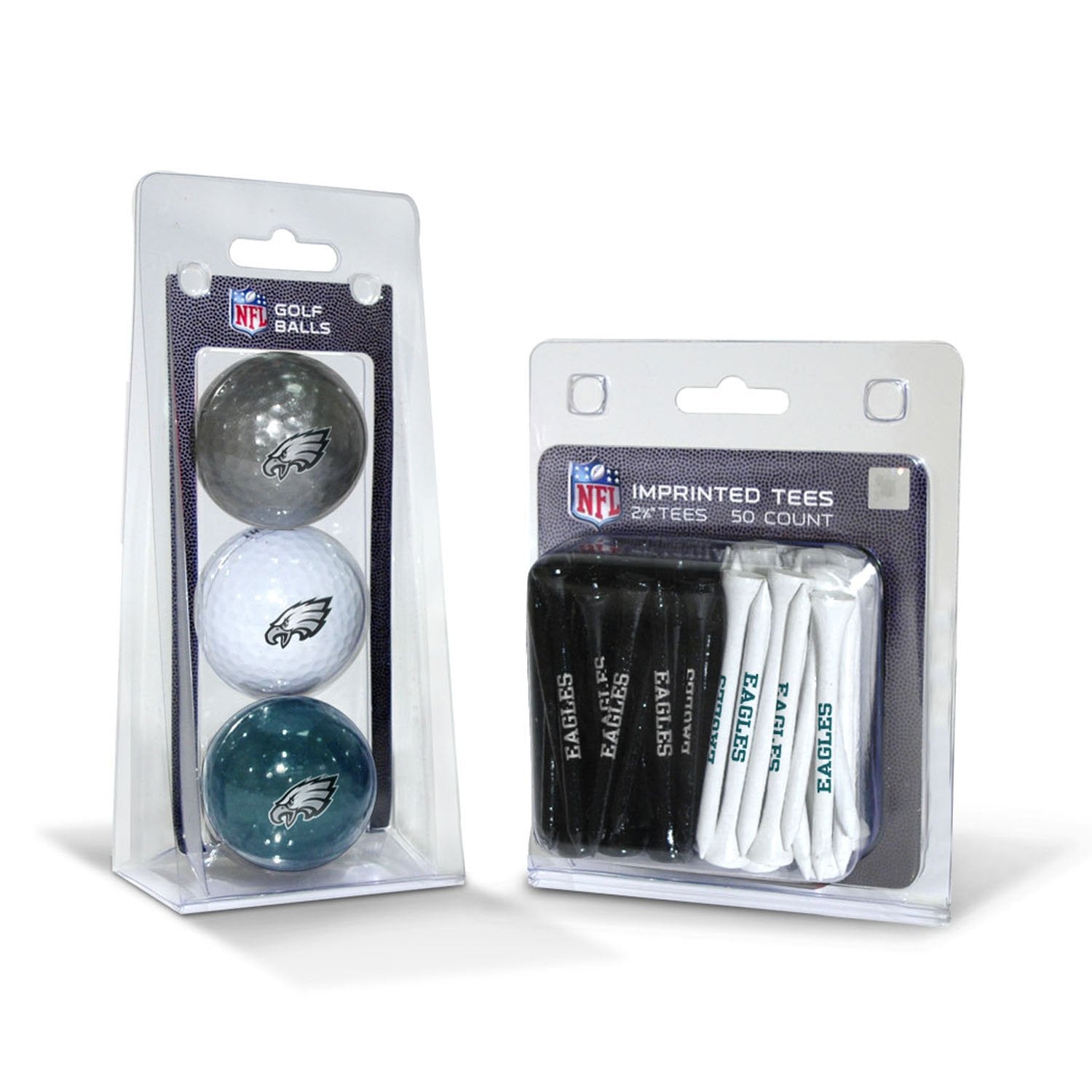 Team Golf NFL Eagles Golf Balls Tees Set