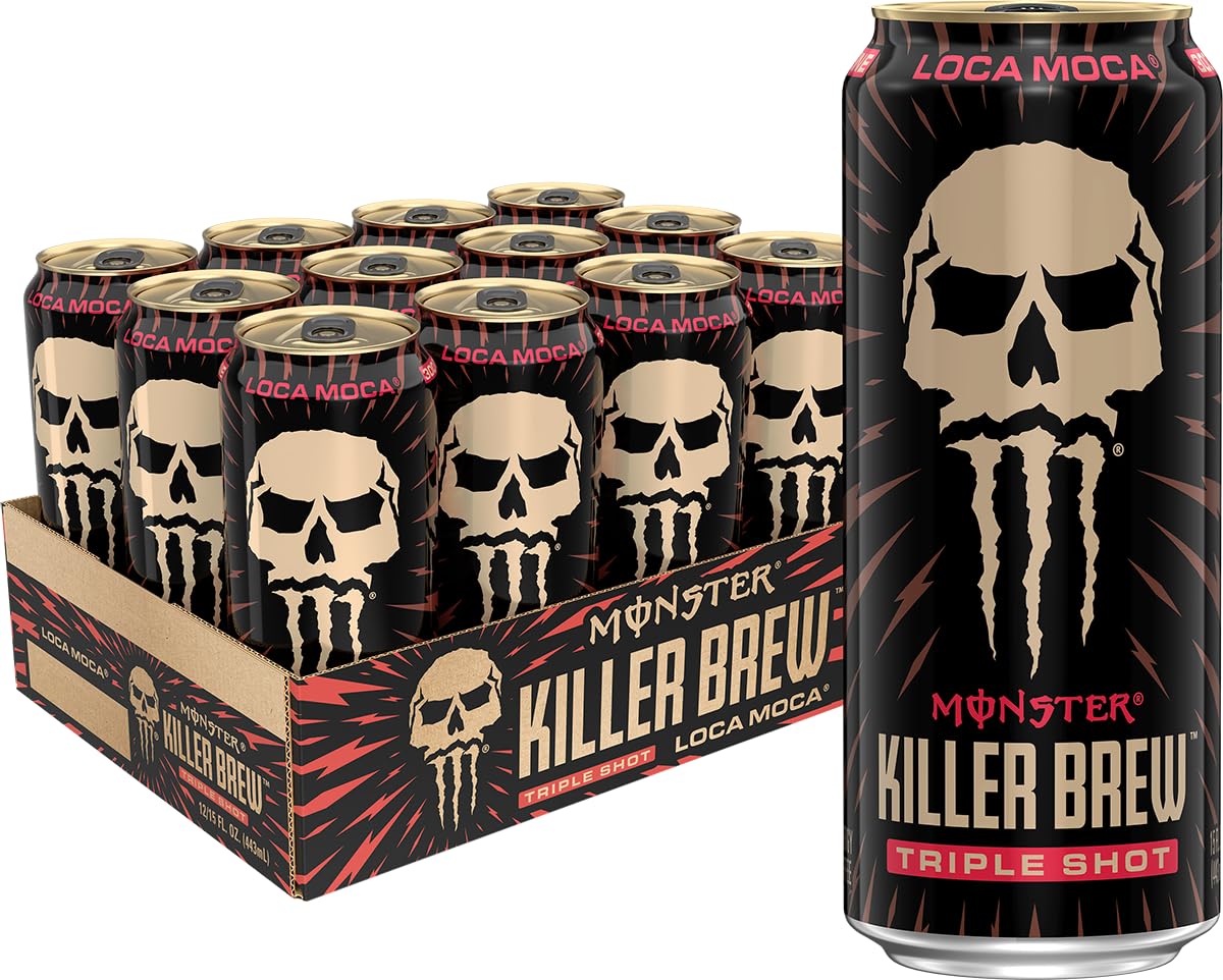 Monster Killer Brew Loca Moca Coffee 15oz 12 Pack