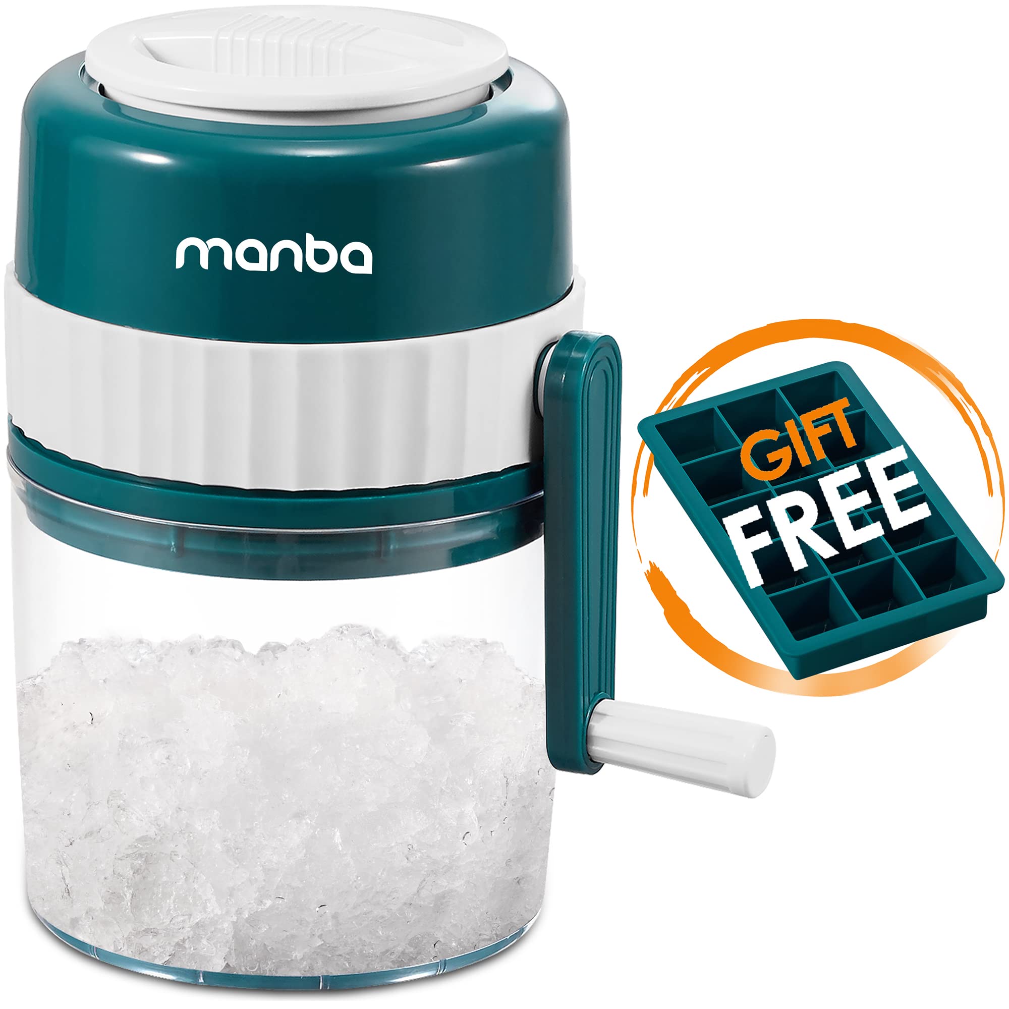 MANBA Portable Ice Shaver Snow Cone Machine