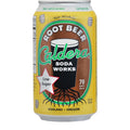 Low Sugar Craft Root Beer, Bold Flavors, Cane Sugar Sweetened, No Artificial Sweeteners, Soda, 12-Ounce Can, Caffeine Free, Small Batch Brewed, Caldera Soda Works