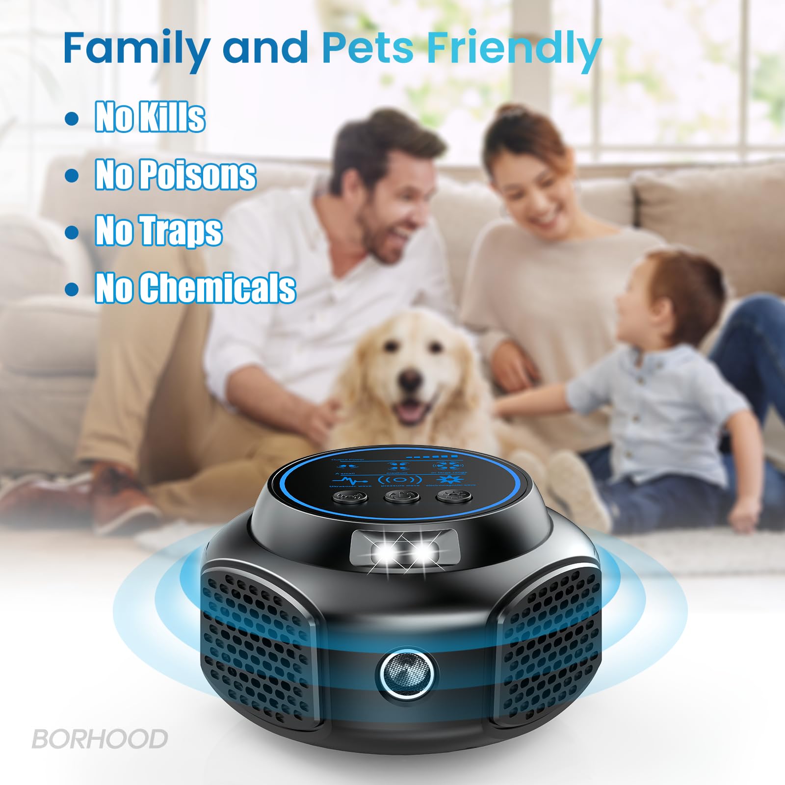 Ultrasonic Mouse Rodent Repellent Plug-In 2-Pack