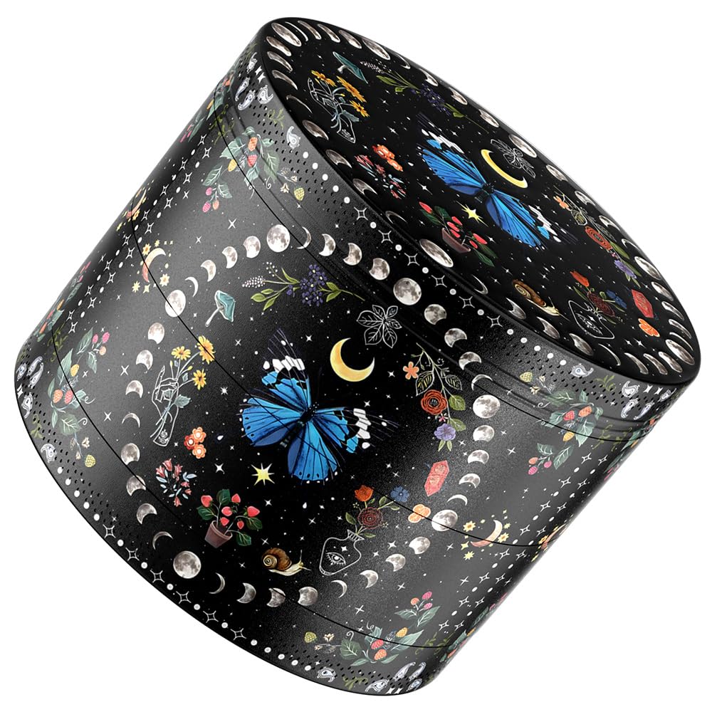 Black Manual Kitchen Spice Grinder