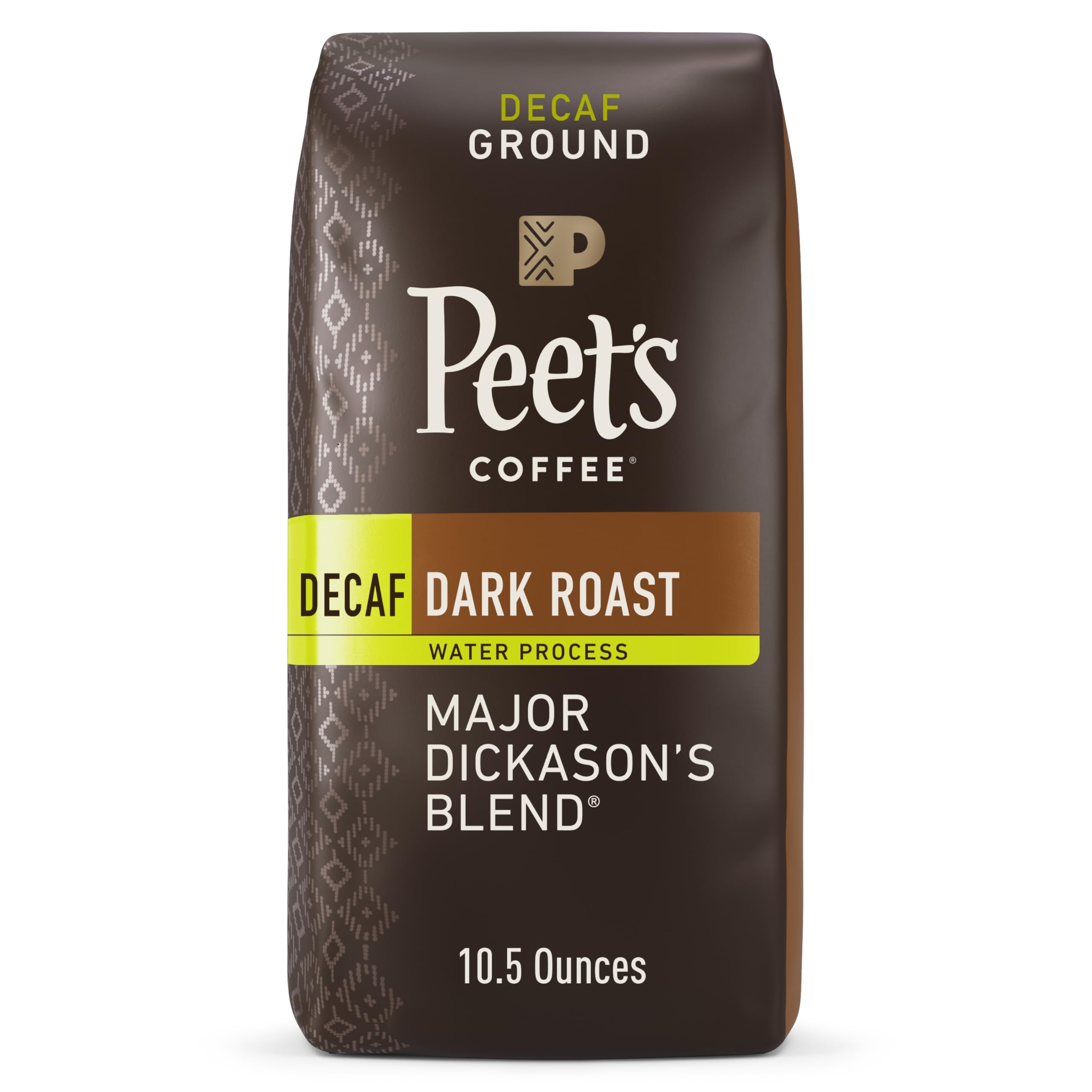 Peet's Decaf Major Dickason's Ground Coffee 10.5oz