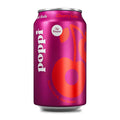 Poppi Sparkling Prebiotic Soda Beverage with Apple Cider Vinegar, Seltzer Water and Fruit Juice, Cherry Cola, 12 Fl Oz