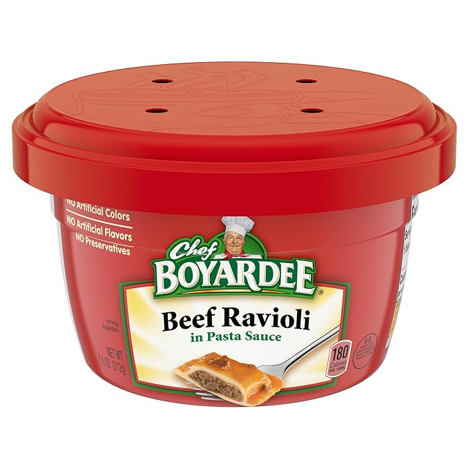 Chef Boyardee Beef in Tomato & Meat Sauce Ravioli, 7.5 oz