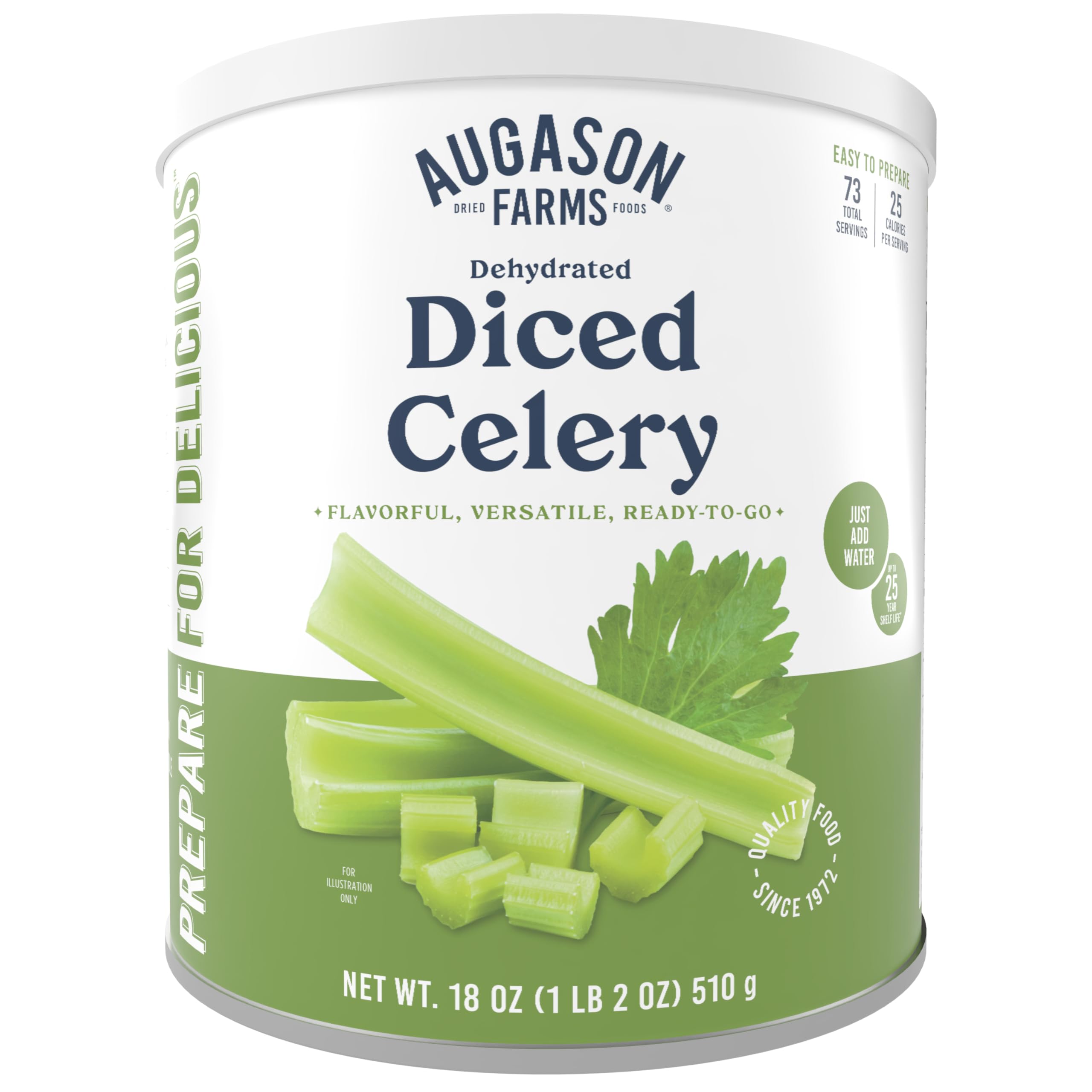 Augason Farms Dehydrated Diced Celery Can