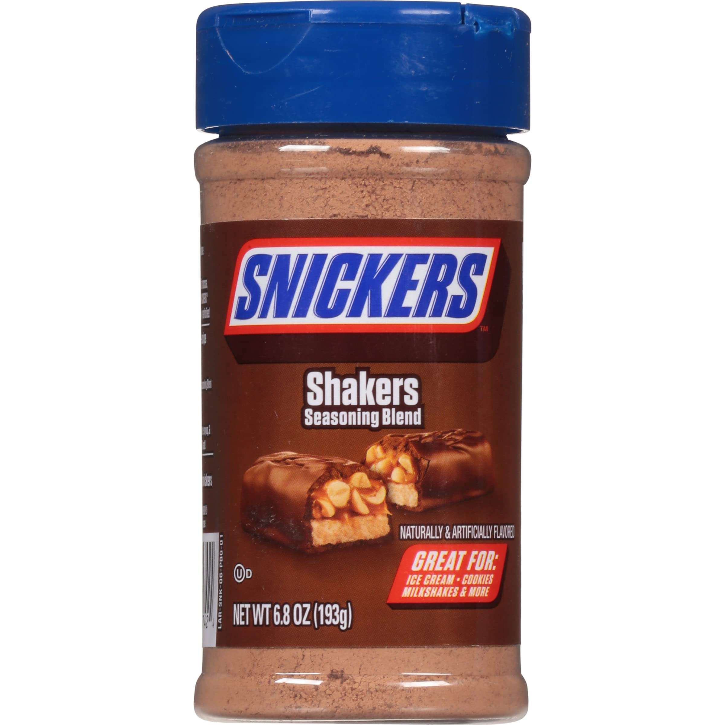 Snickers Shakers Seasoning Blend Bottle 6.8oz