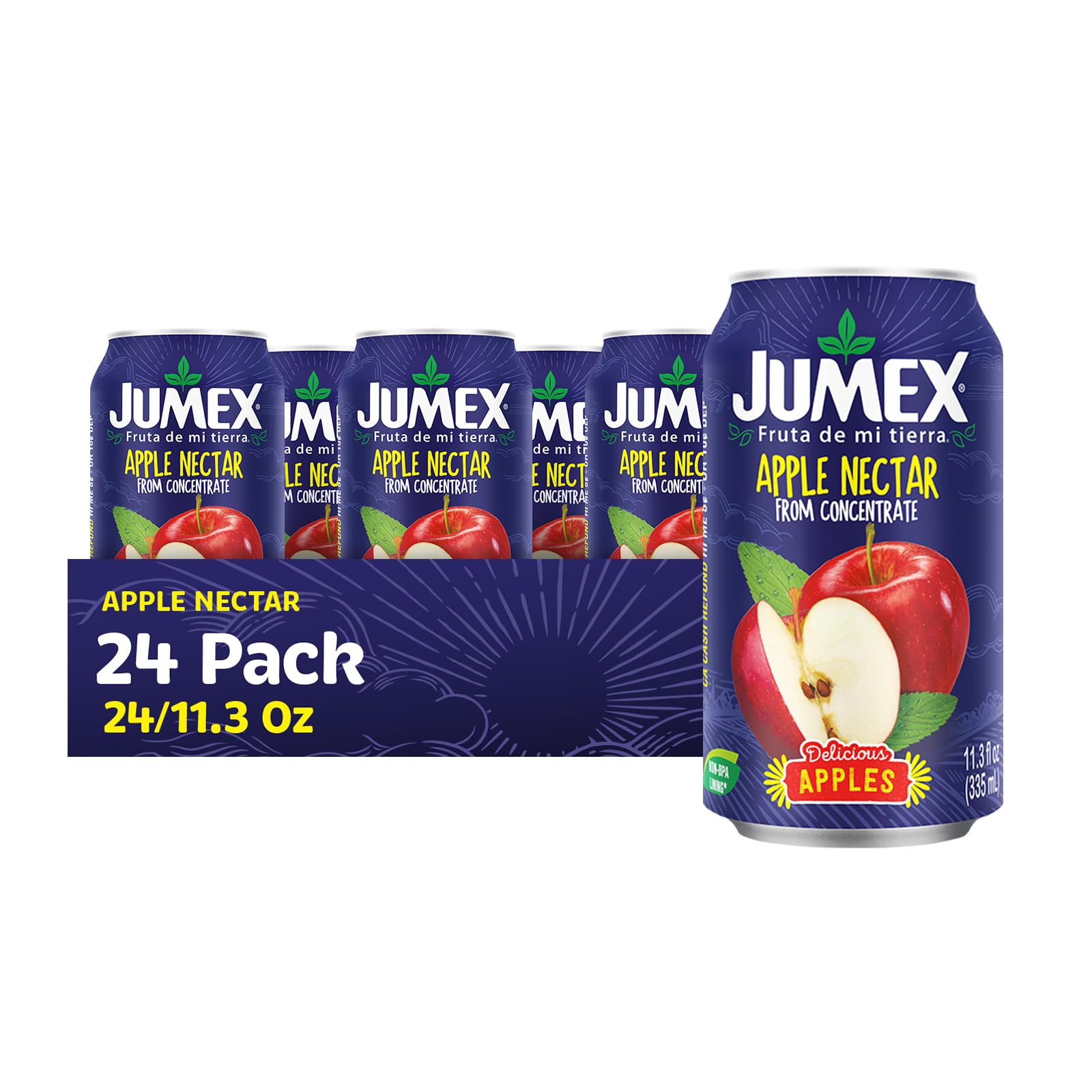 Jumex Apple Nectar Juice 11.3oz 24 Pack