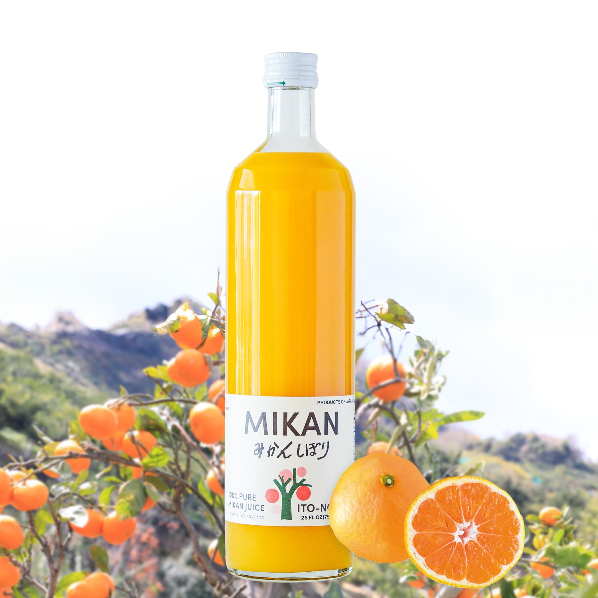 ITO-NOEN Pure Mandarine Orange Juice 25.3oz