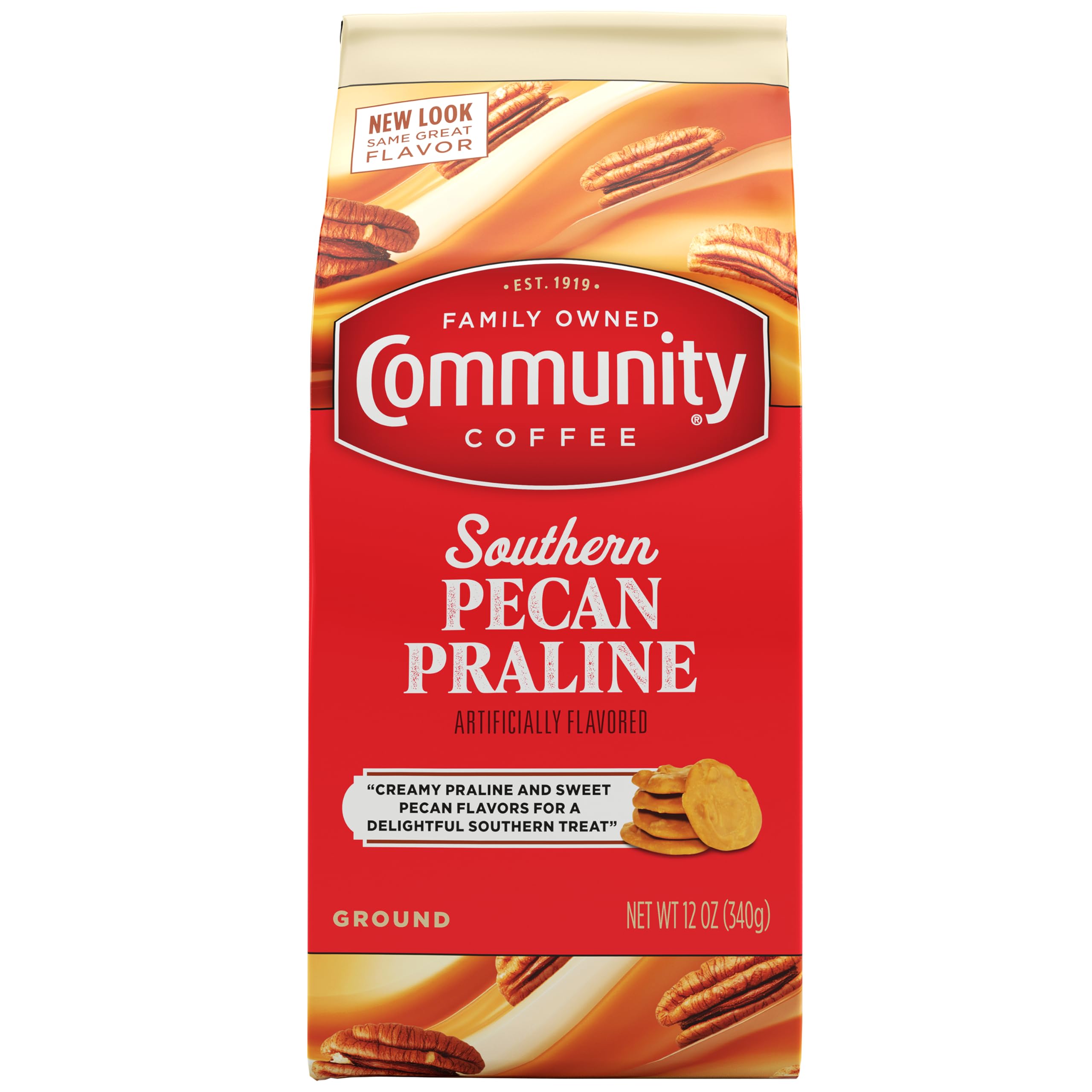 Community Coffee Pecan Praline Ground 12oz