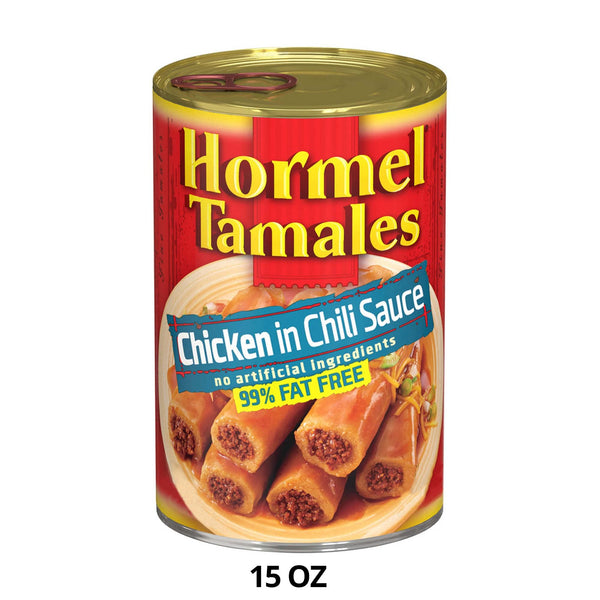 Hormel Chicken Tamales in Chili Sauce, 15 oz.