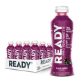 Ready® Clear Protein Water – 20g Whey Protein Isolate, Zero Sugar, Low-Calorie Sports Drink for Hydration & Recovery – Electrolytes, Essential Amino Acids – Black Cherry, 16.9 fl oz Bottle, 16.9oz