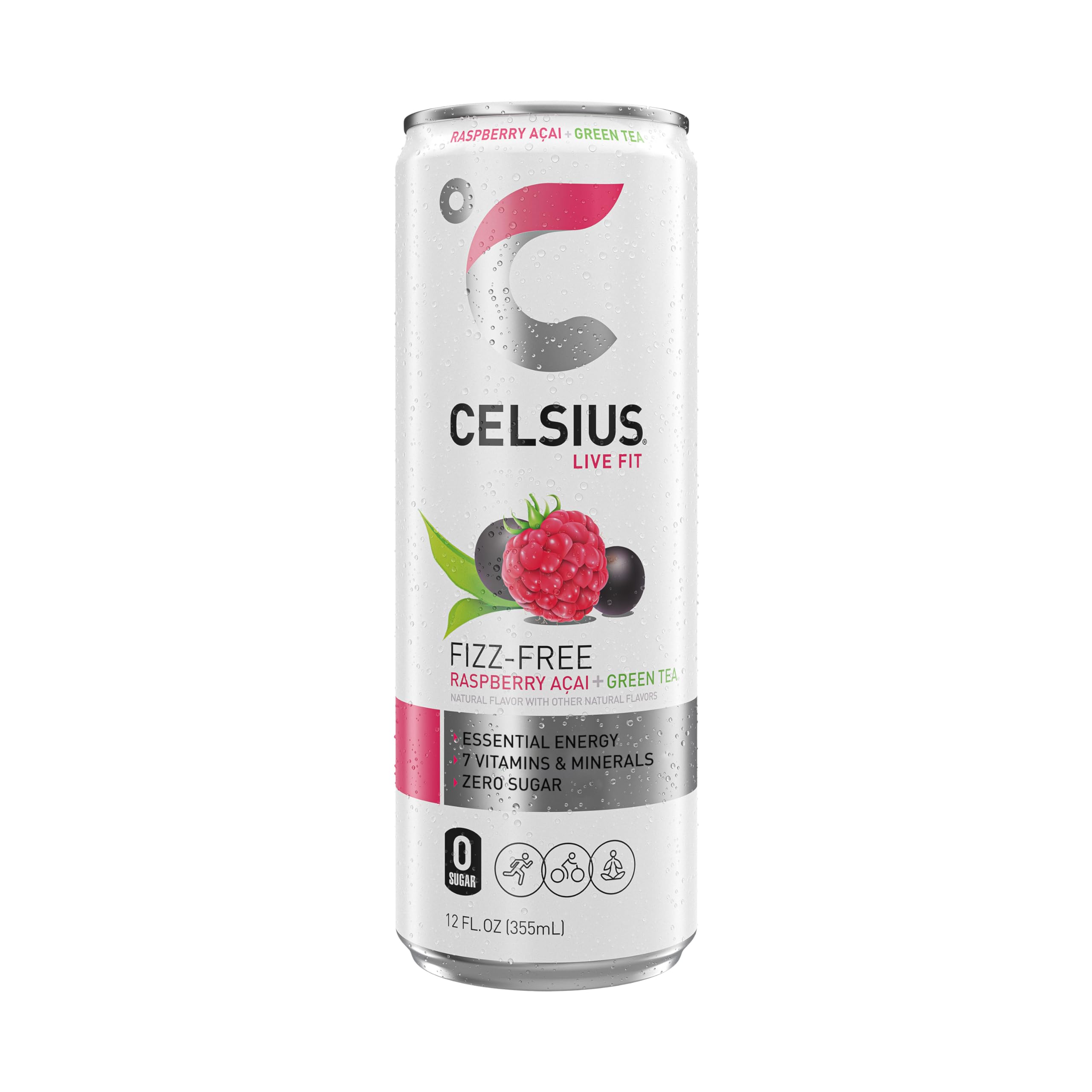 celsius fizz free raspberry acai