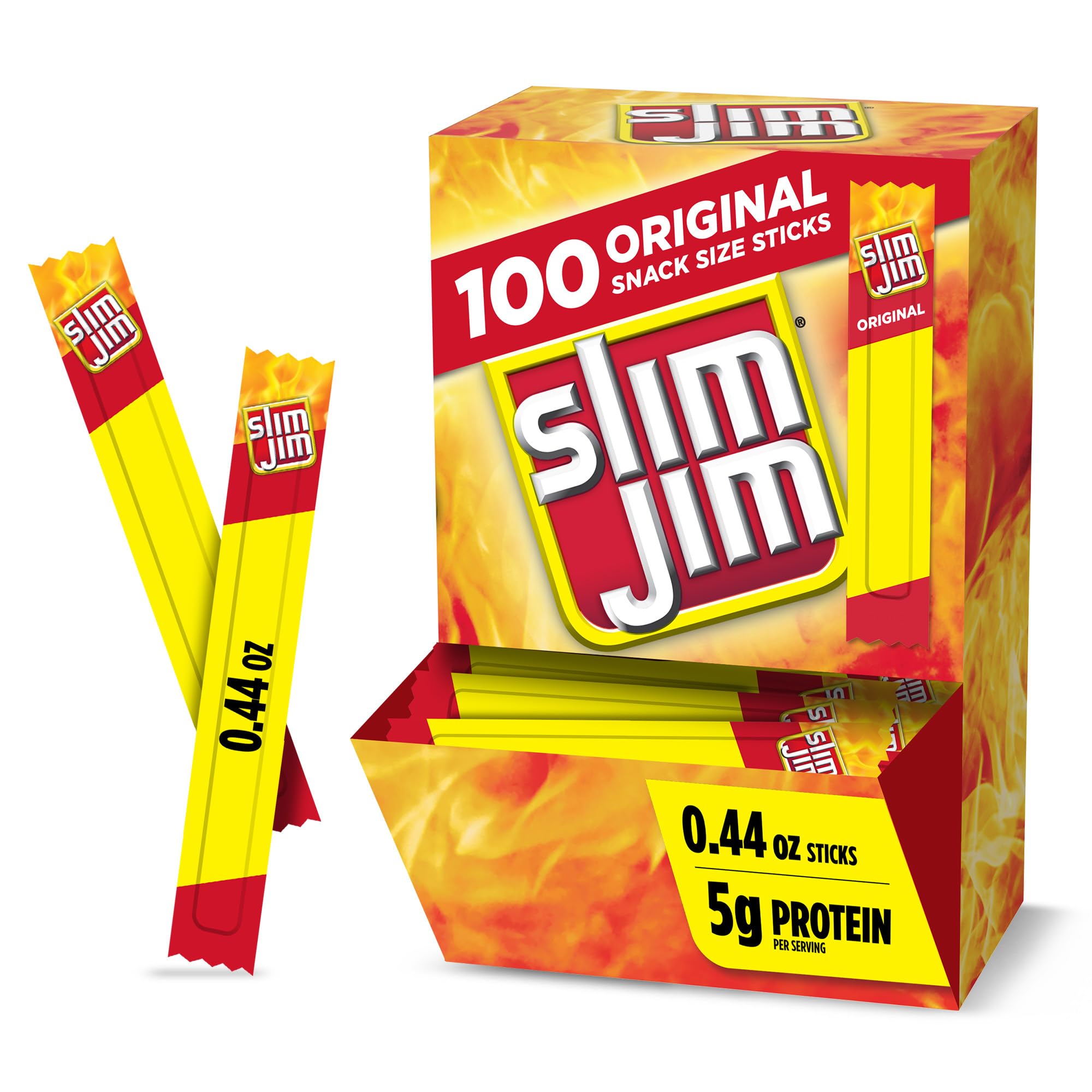Slim Jim Original Sticks 0.44oz 100-Count