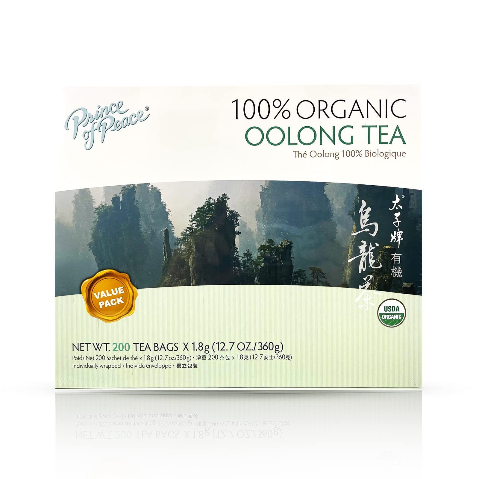 Prince of Peace Organic Tea Bags 200 Count
