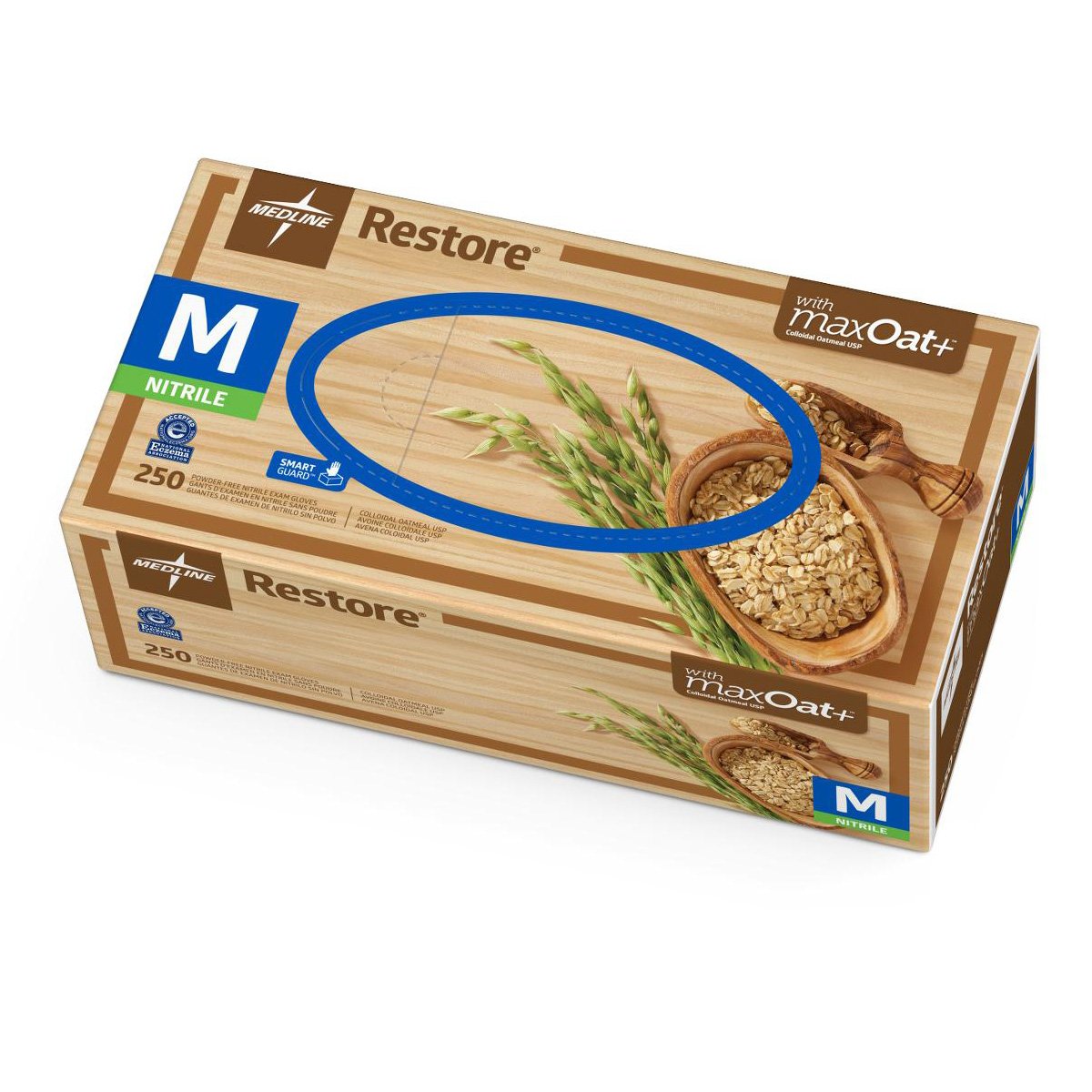 Medline Off-White Disposable Gloves Medium