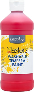 HandyArt Little Masters Tempera Red Paint 16oz
