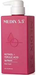 Medix 5.5 Retinol Body Lotion Firming Moisturizer | Crepey Skincare Treatment | Retinol Body Cream | Anti Aging Firming Cream For Women Targets Look Of...