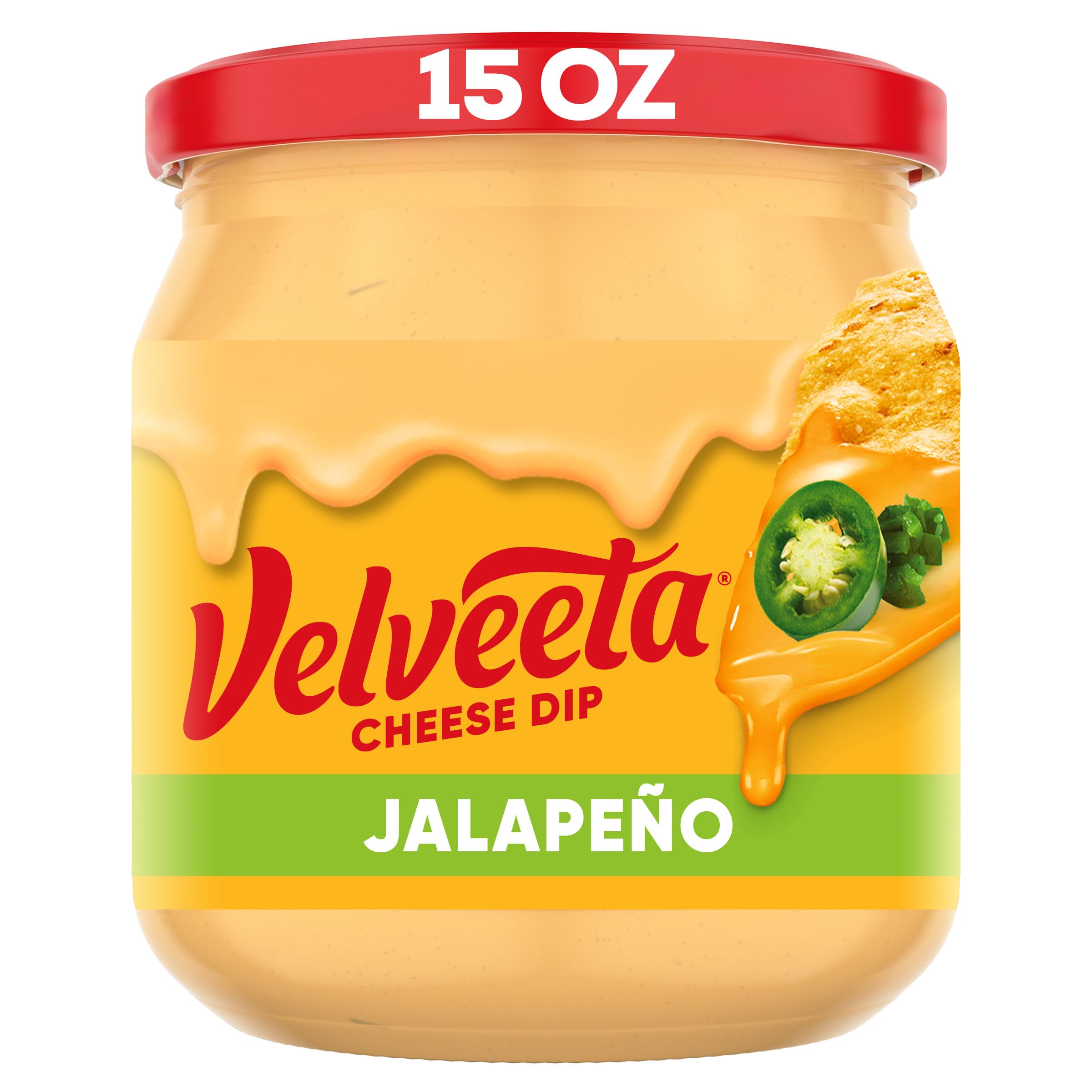 Velveeta Jalapeno Cheese Dip Jar 15oz