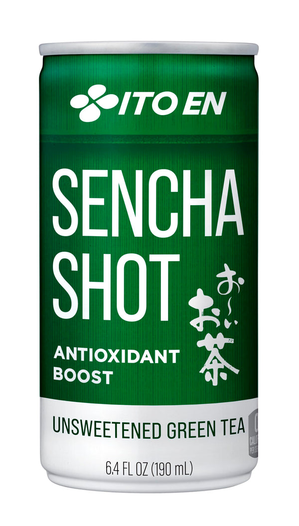 Ito En Sencha Shot, Japanese Green Tea, Antioxidant Boost, 6.4 Ounce, Unsweetened, Zero Calories