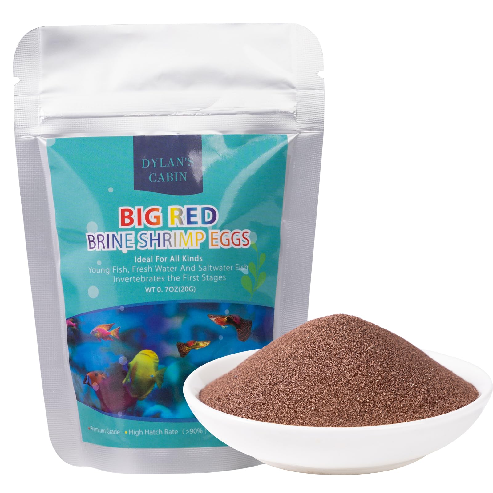 Dylans Cabin Brine Shrimp Eggs High Hatch 20g