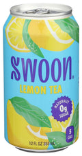 Swoon, Tea Lemon Zero Sugar, 12 Fl Oz