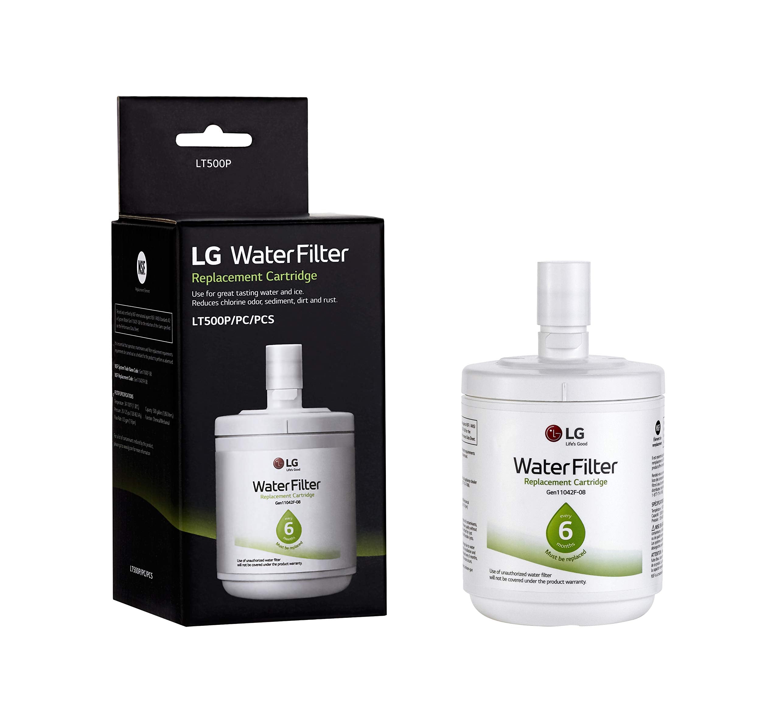 LG LT500P Refrigerator Water Filter 500 Gallon