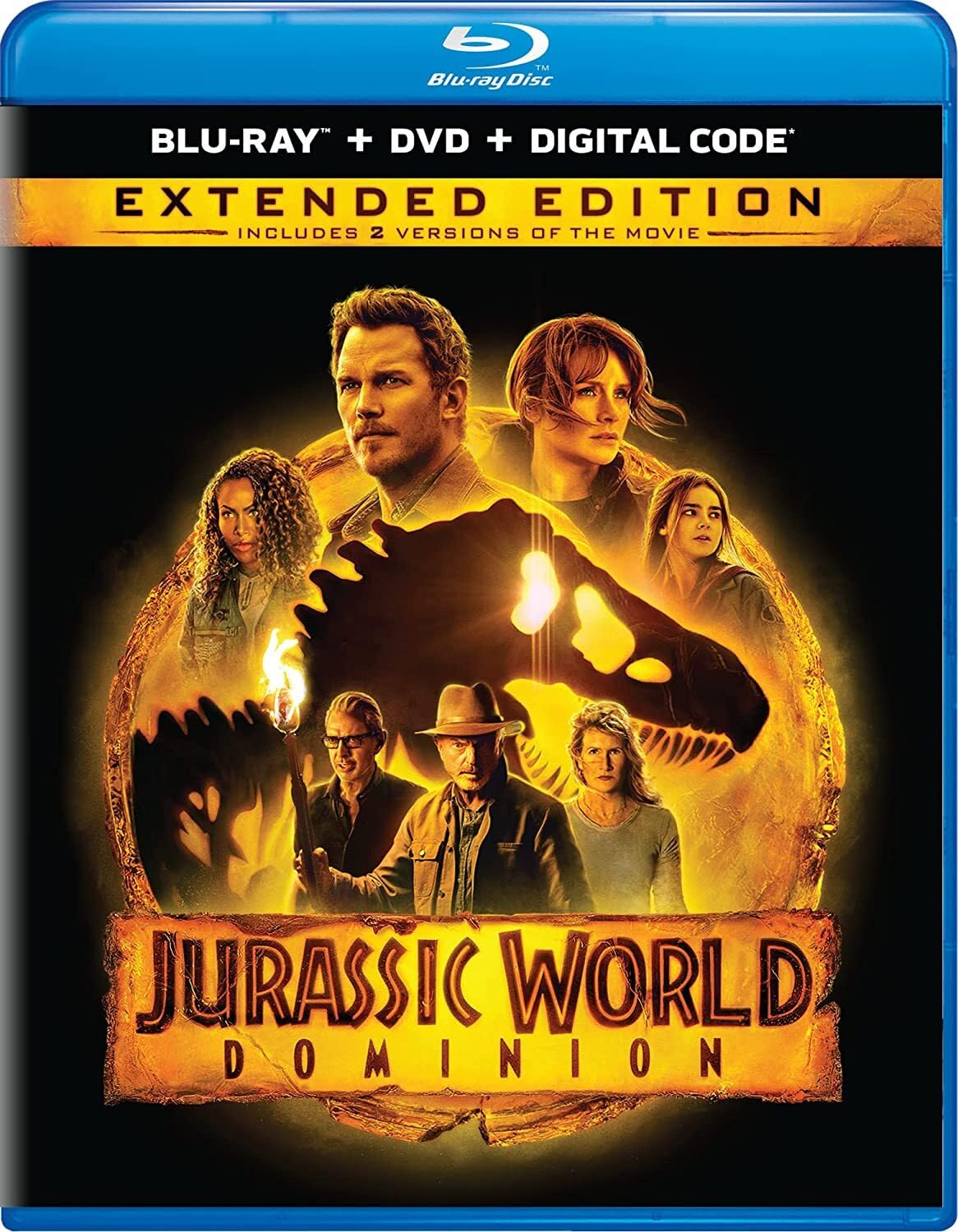 Jurassic World Dominion Adventure Blu-ray DVD Digital