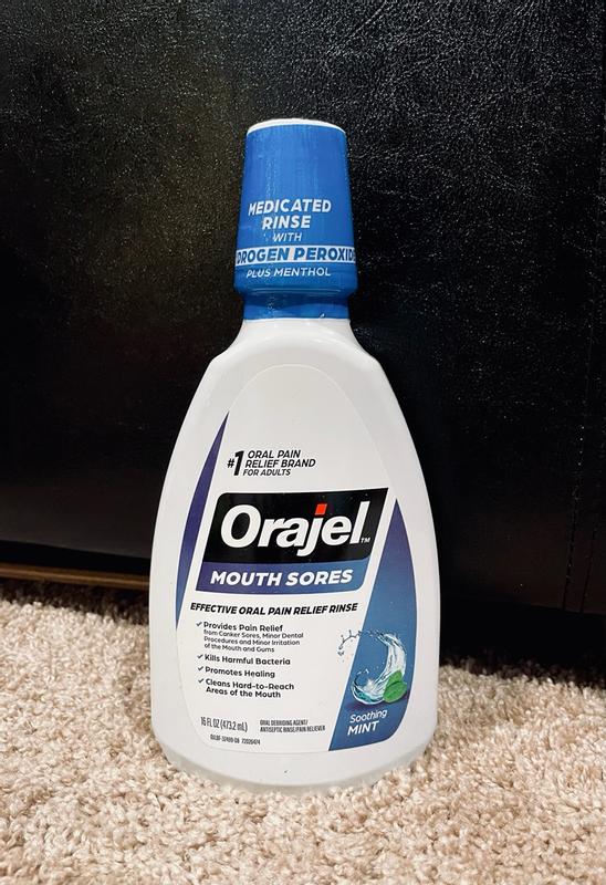 Oraje Mouth Sores Antiseptic Rinse
