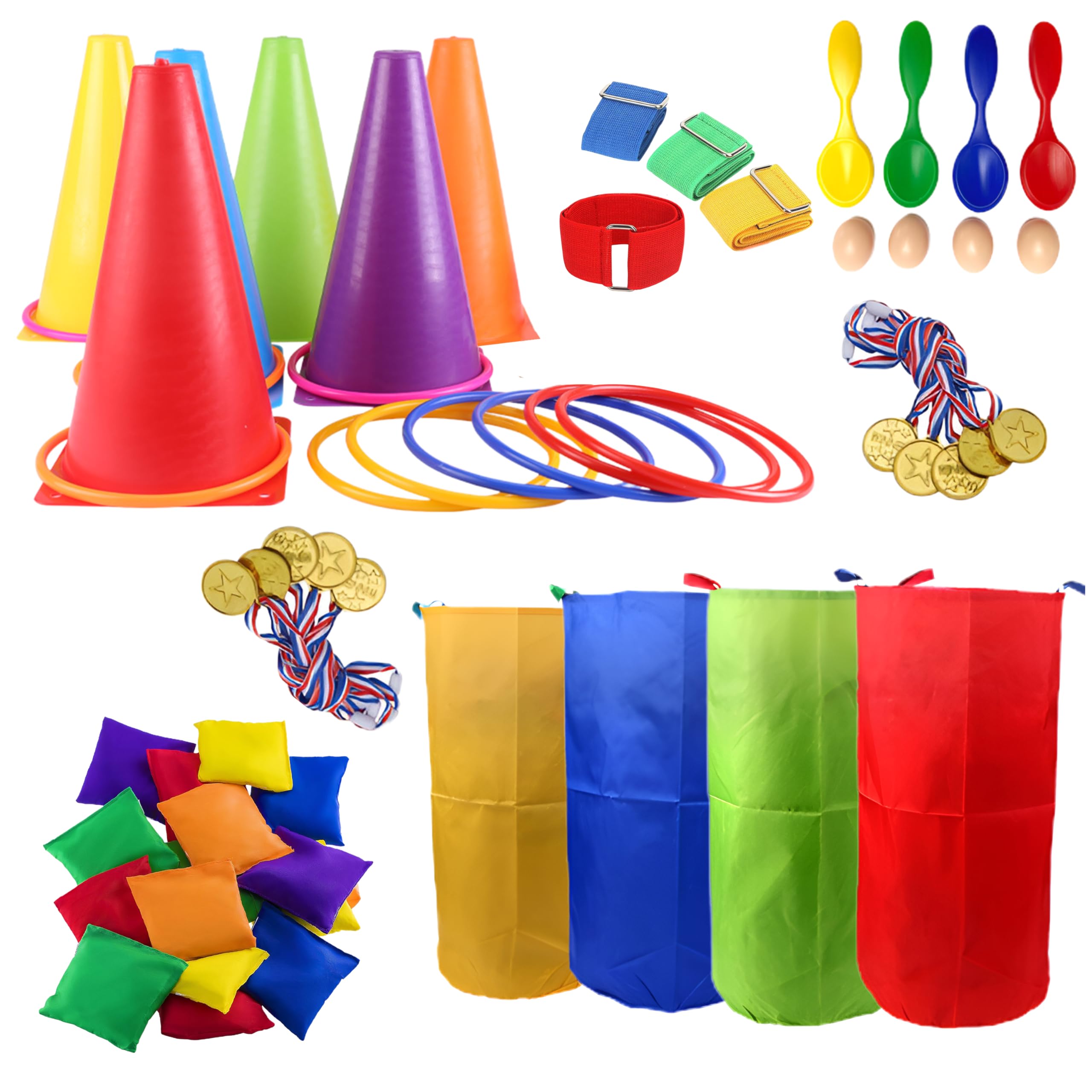 CircleCraft Outdoor Games Set 53-Piece Carnival