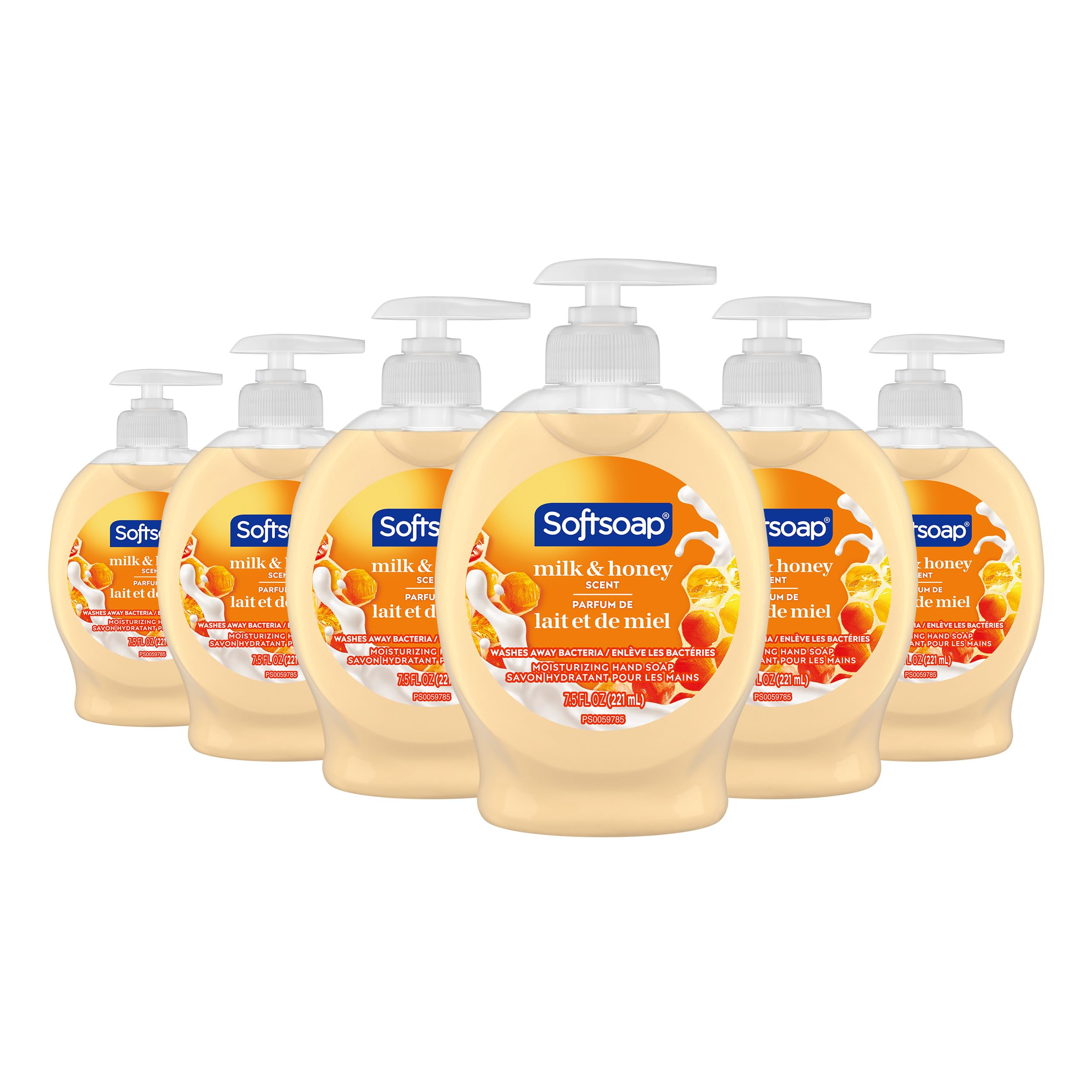 Softsoap Milk & Honey Hand Soap 7.5oz 6-Pack