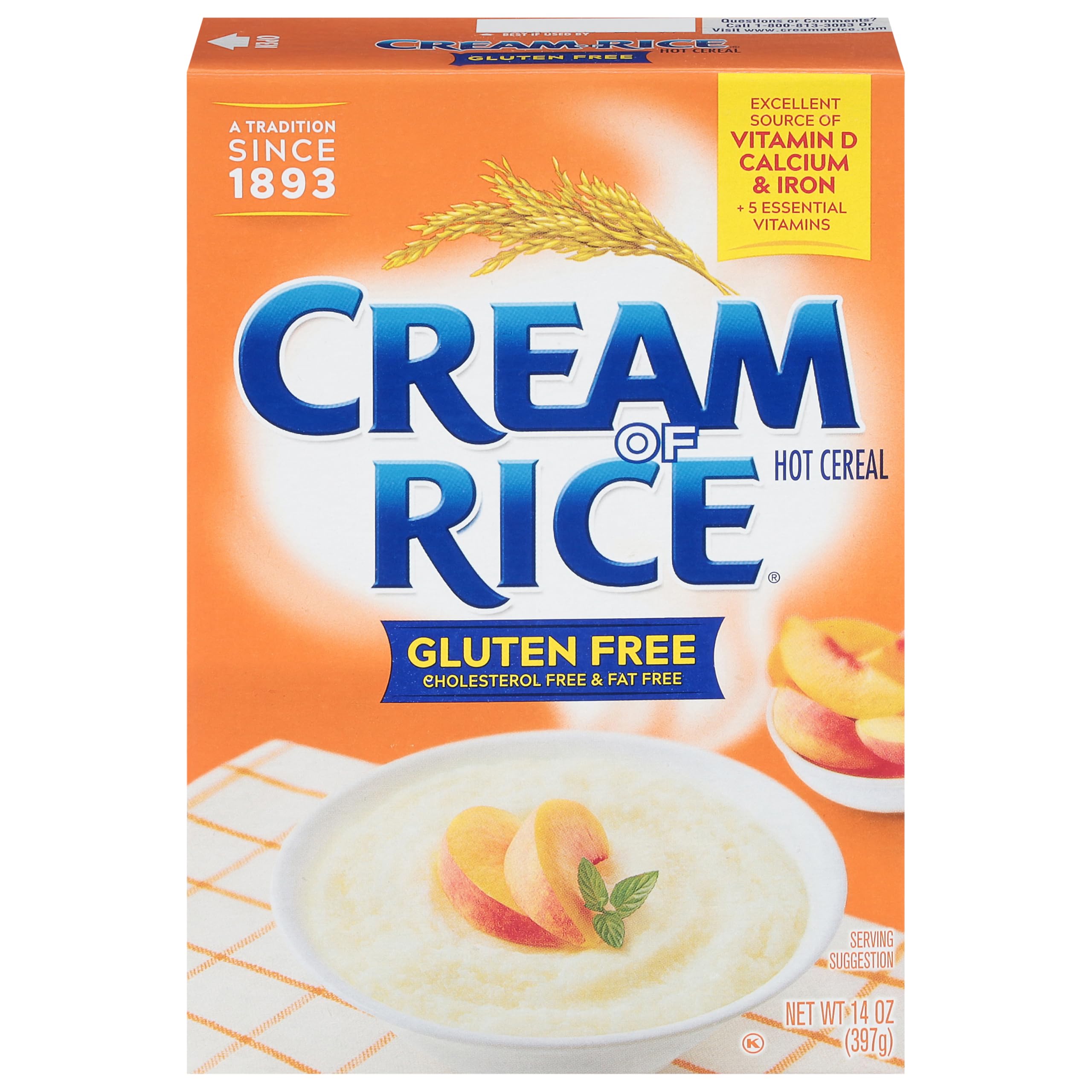 Cream of Rice Gluten Free Hot Cereal 14oz
