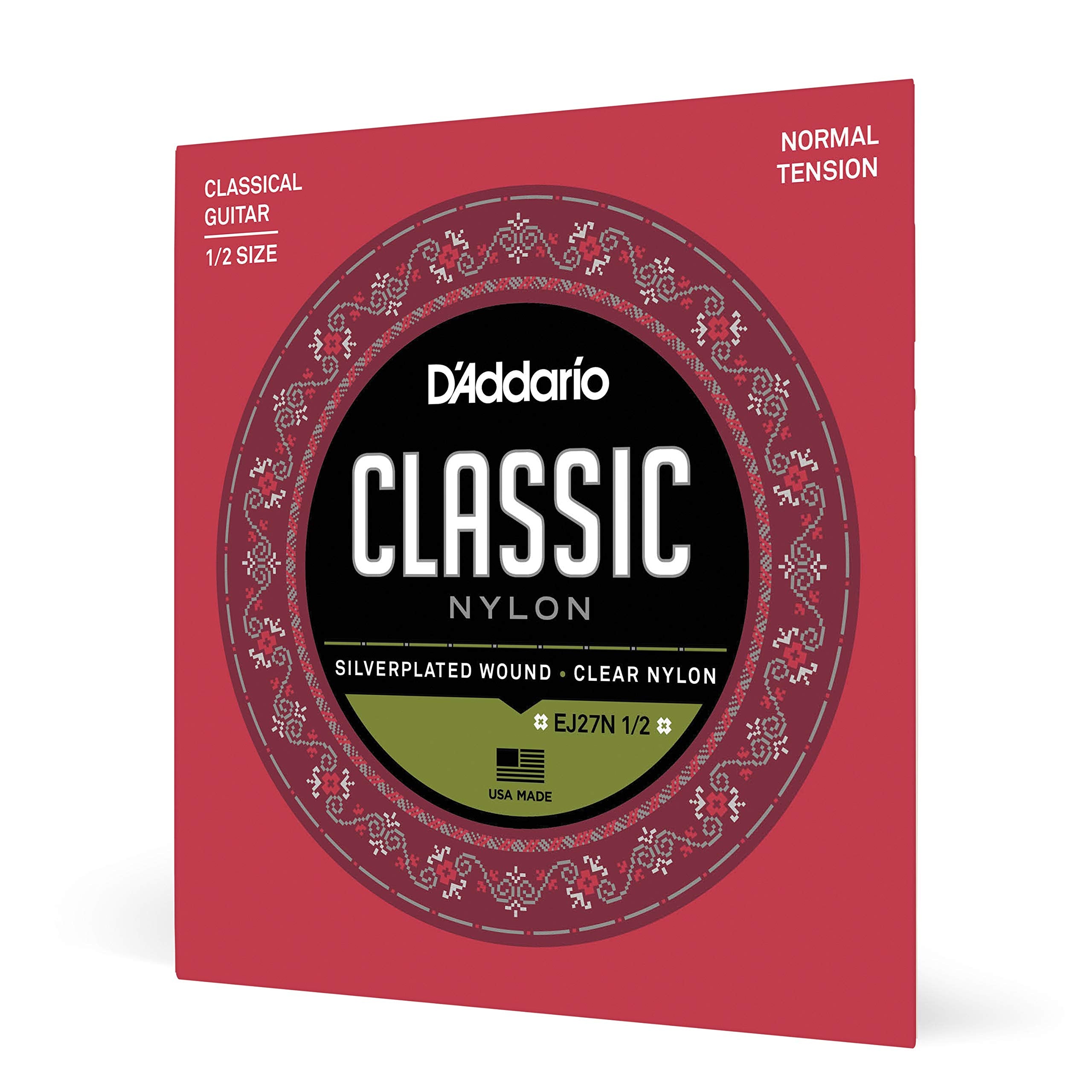 D'Addario EJ27N Classical Guitar Strings, Normal Tension, Guitalele 1/2 Size