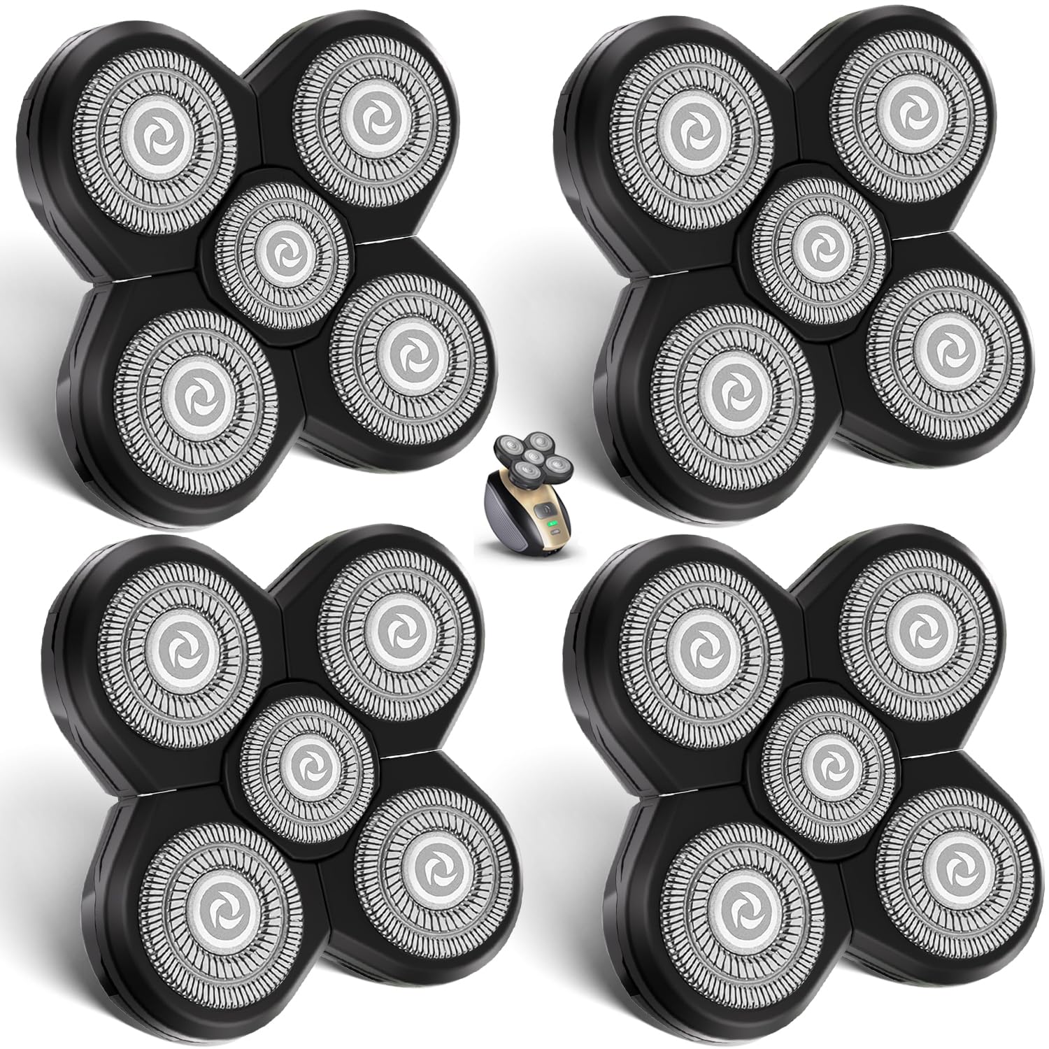 UPTARD Freebird Head Shaver Replacement Blades 4pc
