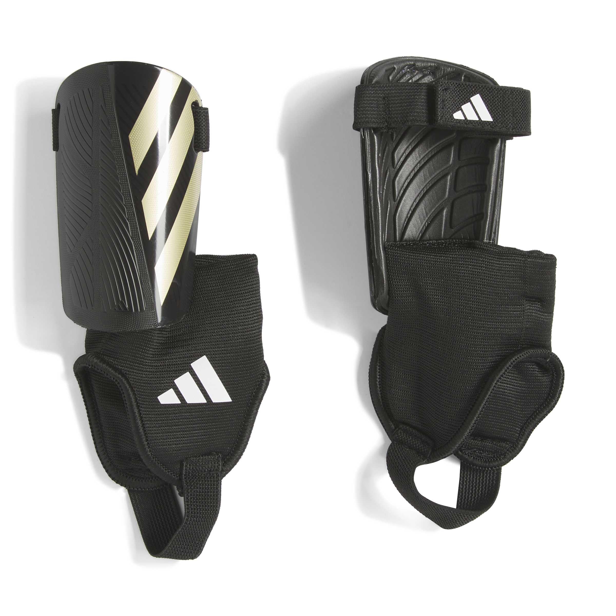 adidas Tiro Match Shinguards Black Gold Medium