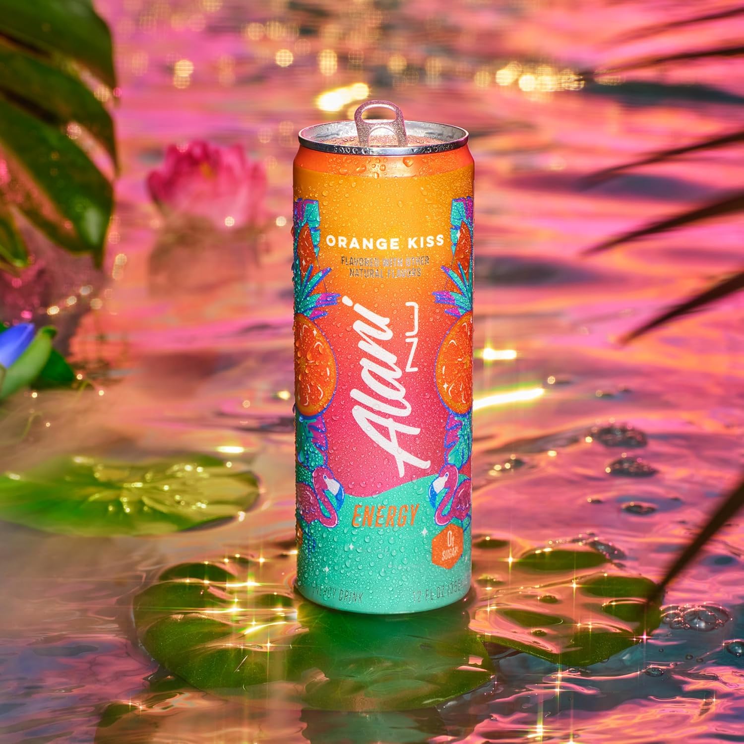 EC$ 7.99 Alani Nu ORANGE KISS, Sugar Free, Low Calorie Energy Drinks, 200mg Caffeine, Biotin, B Vitamins, Zero Sugar, 10 Calories, 12 Fl Oz Can, 12oz