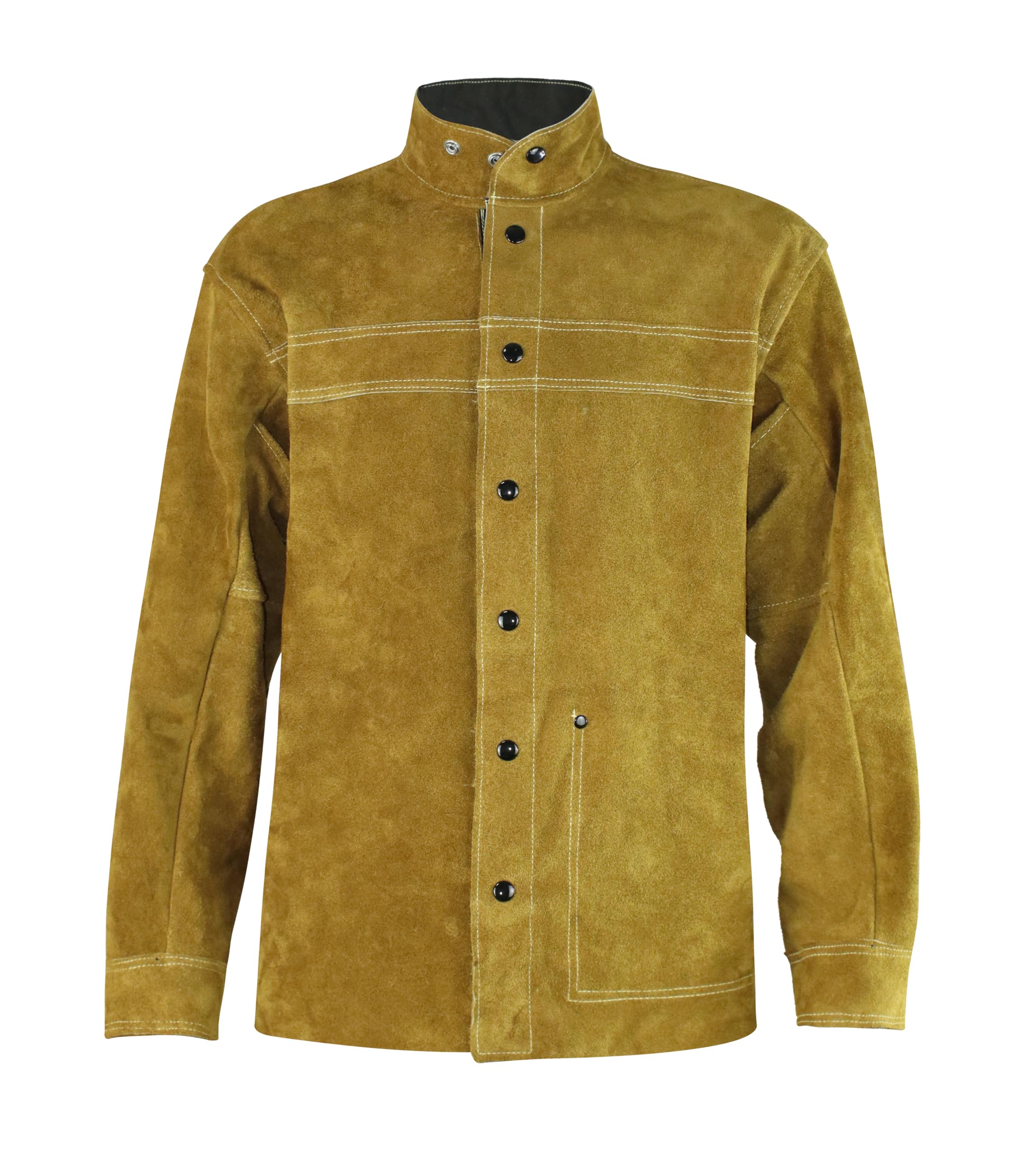 ANTAITHER Leather Welding Jacket Flame Resistant 3XL