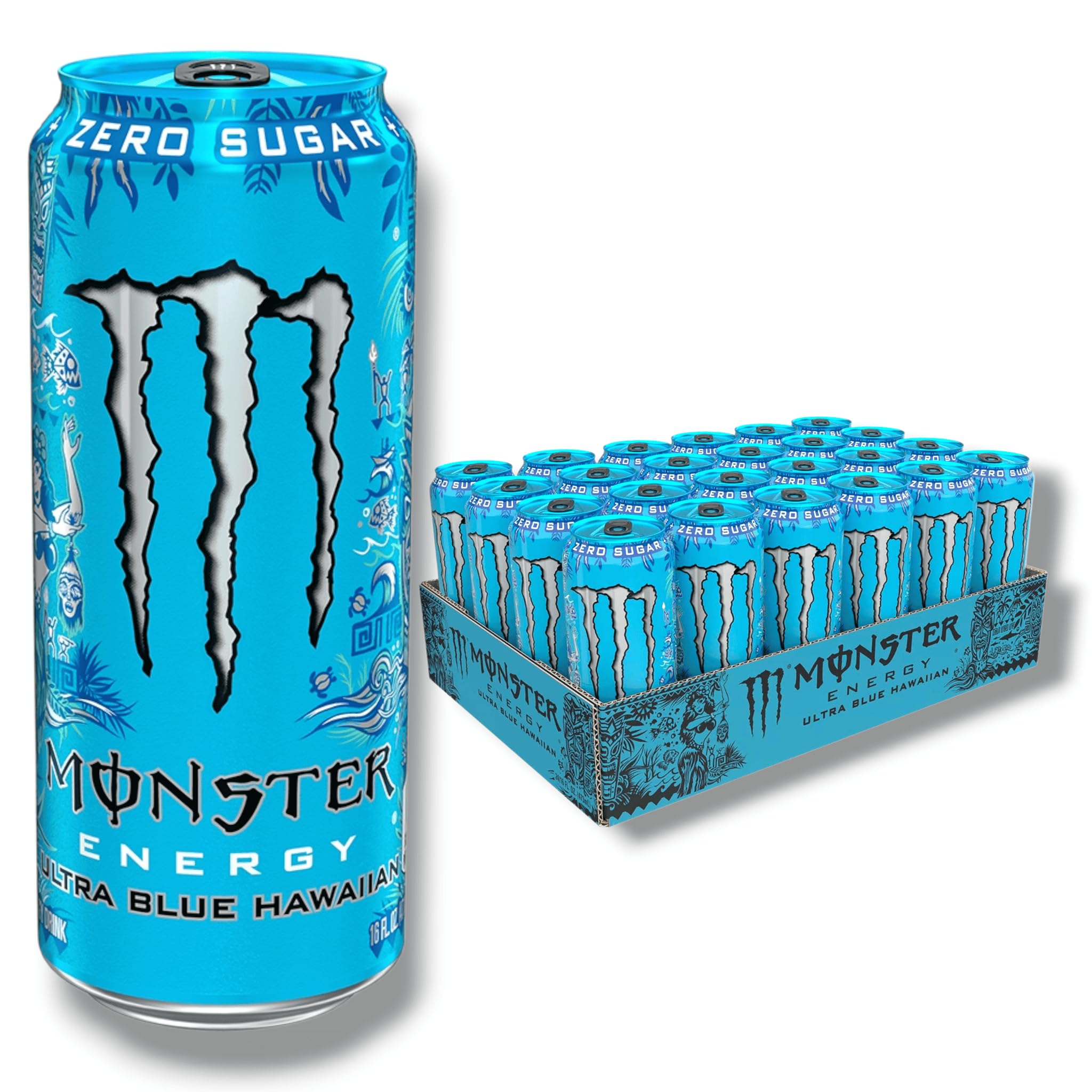 Monster Energy Ultra Blue Hawaiian Zero Sugar (16oz)