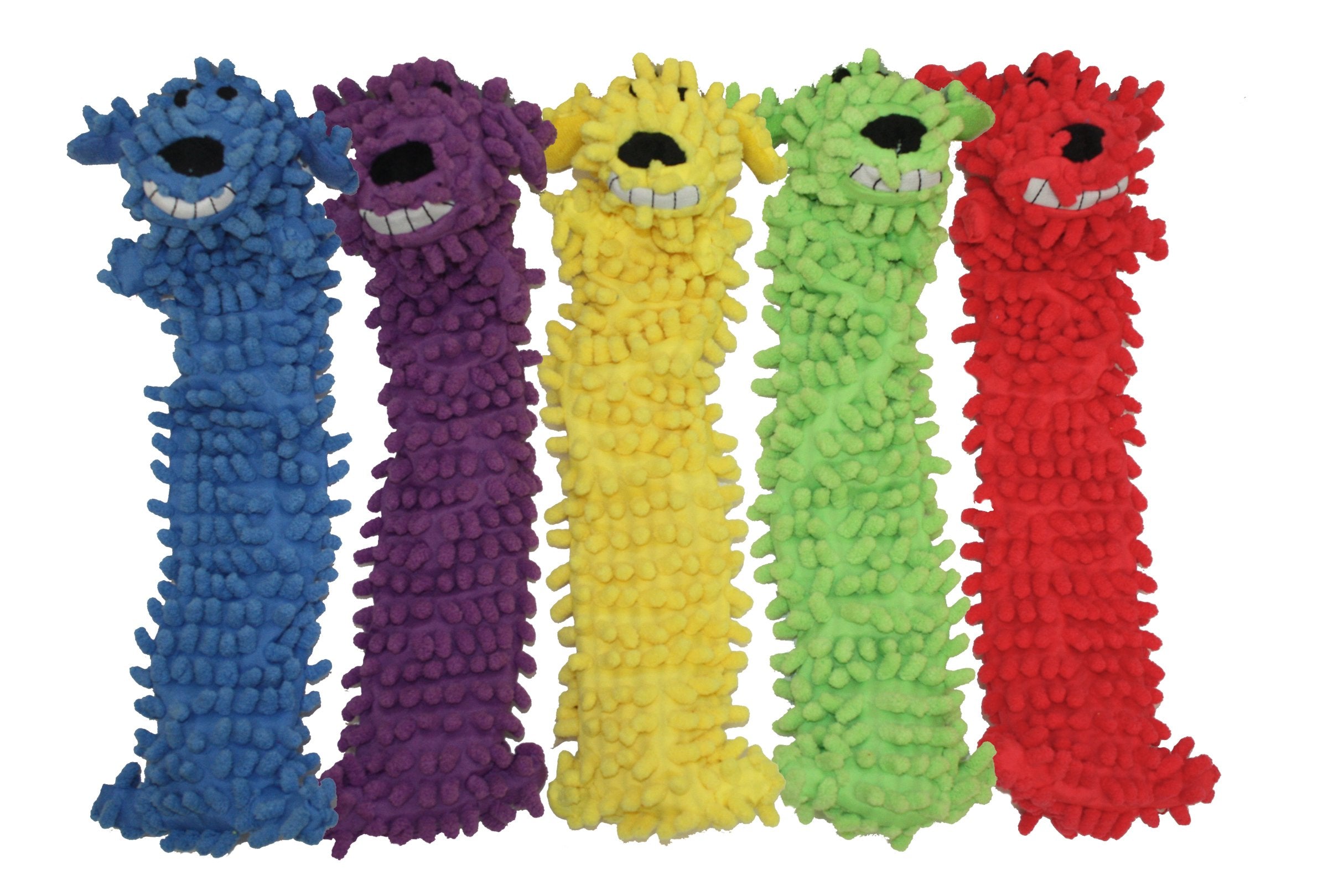 Multipet Floppy Loofa No Stuffing Dog Toy 18 Inch Assorted