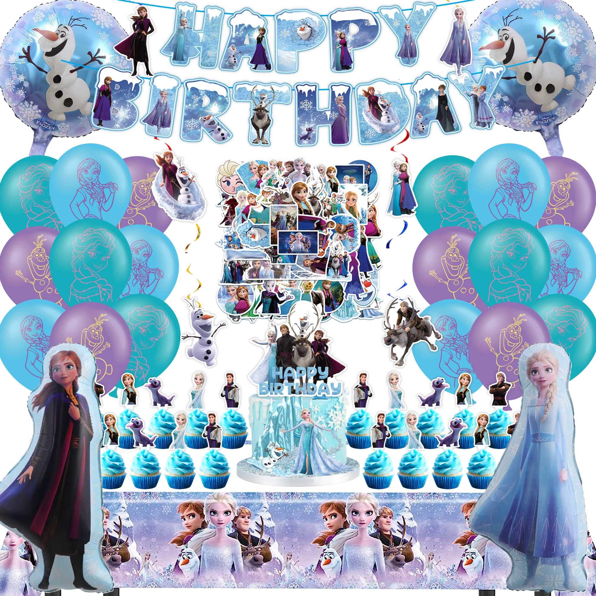 Cartoon Birthday Party Decorations Set