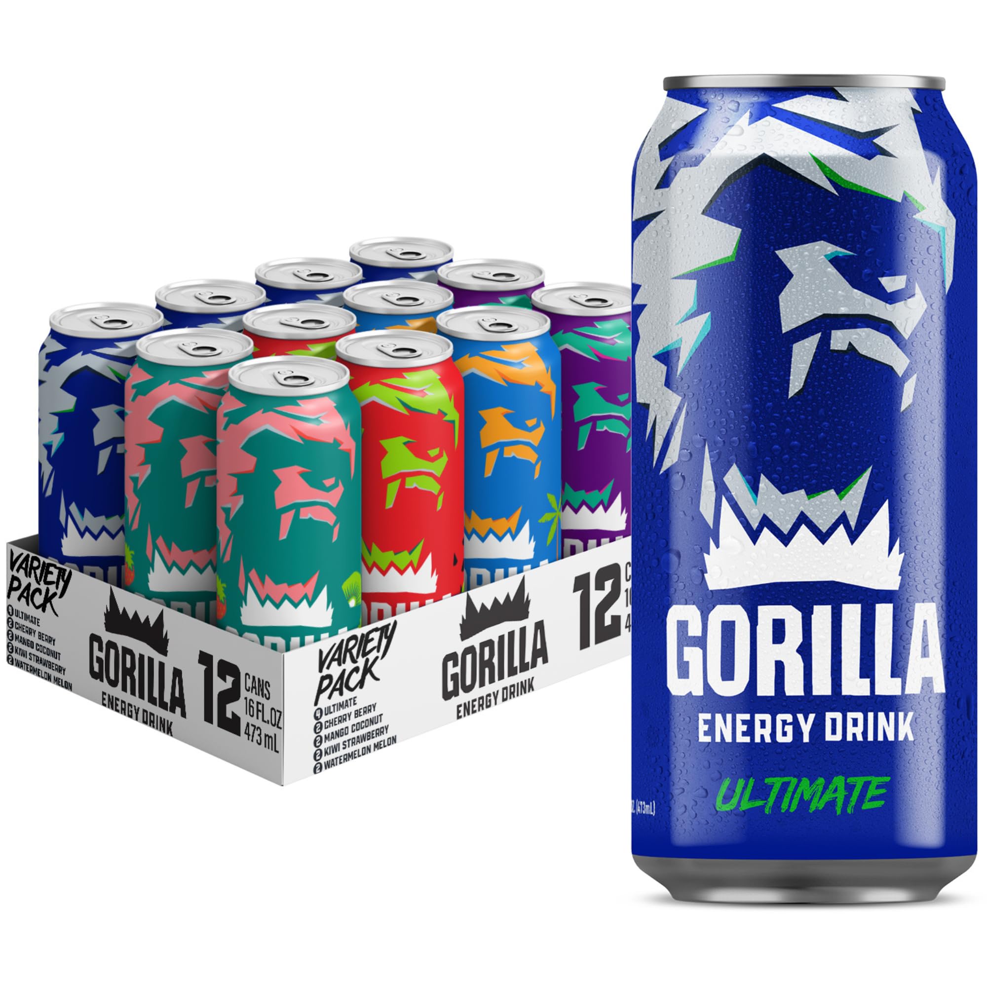 Gorilla Variety Energy 12-Pack