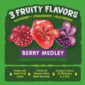Black Forest Juicy Burst Fruit Snacks, Berry Medley, 0.8 Ounce Pouches