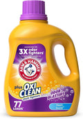 Arm and Hammer, Plus OxiClean Odor Blasters Fresh Burst, 77 Loads Liquid Laundry Detergent, 100.5 Fl Oz